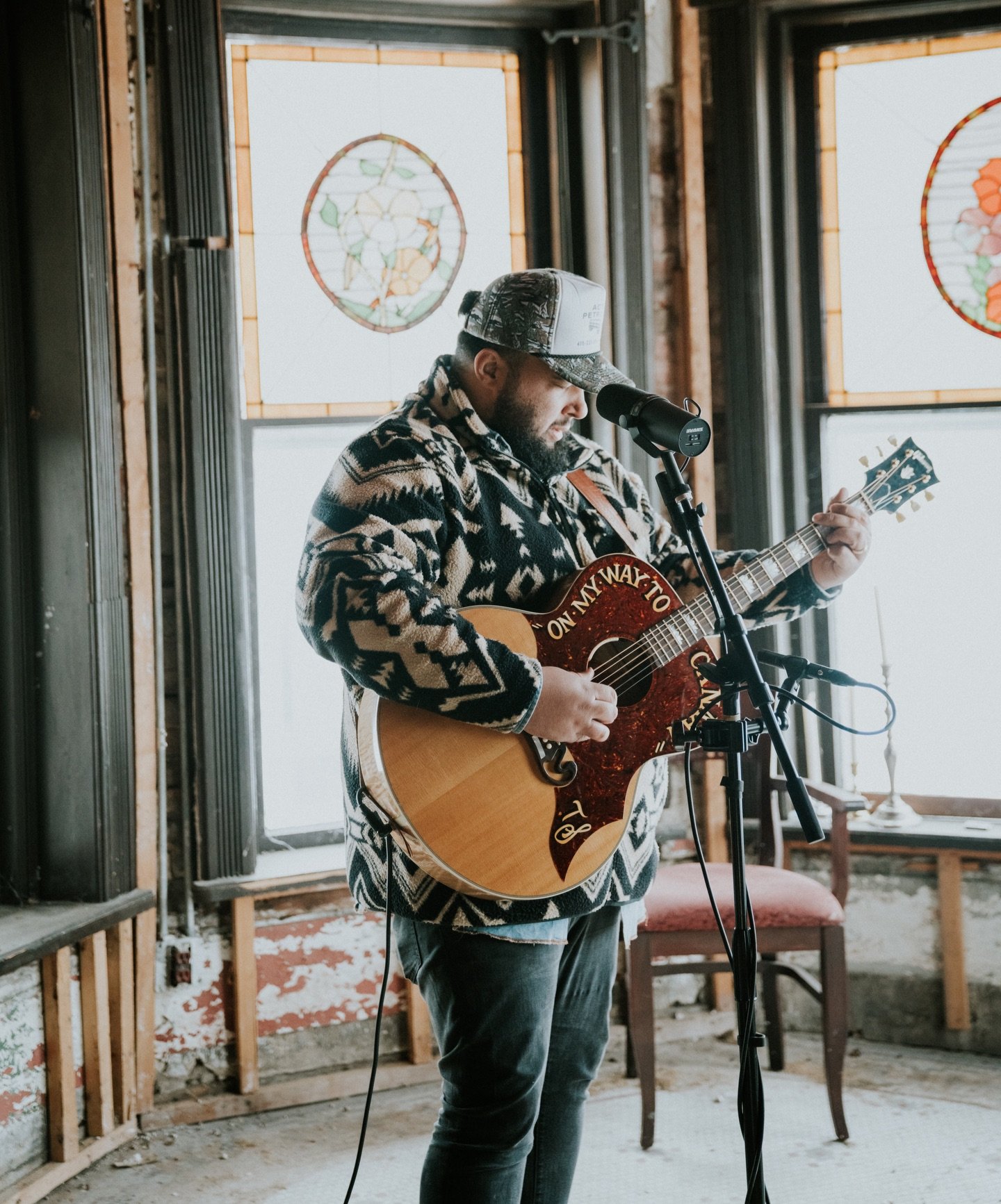 Honored to be part of the @echoesintheiron artist sessions at the Holly Hotel. Grateful for the space, the stories, and the people who made it special.