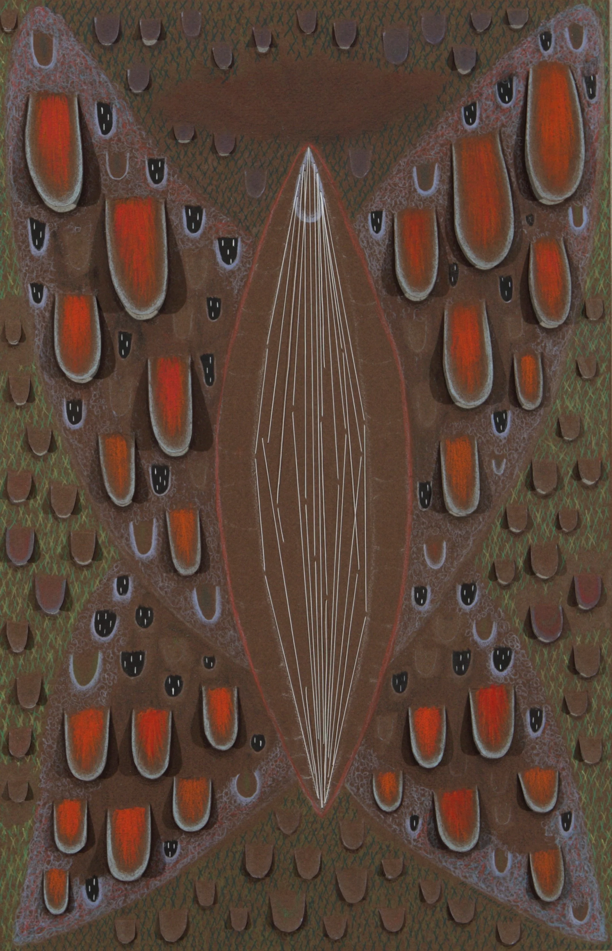  Puparium 20.5 x 13.5”  2014 