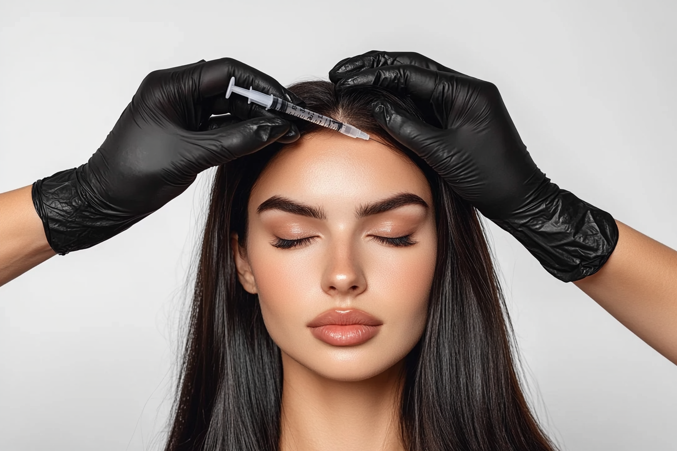 Botox injection treatment for facial lines at MEDSPA 33