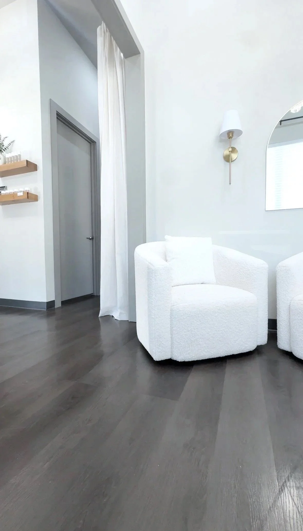 Waiting area at MEDSPA 33 in Plano, TX