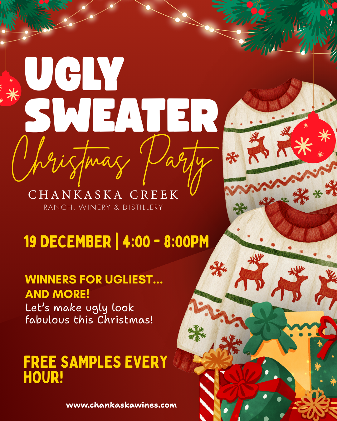 Ugly Sweater Christmas Party