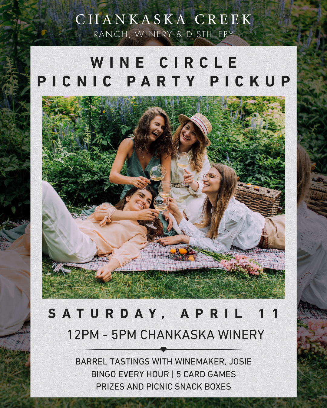 Spring Wine Circle Pickup Party
