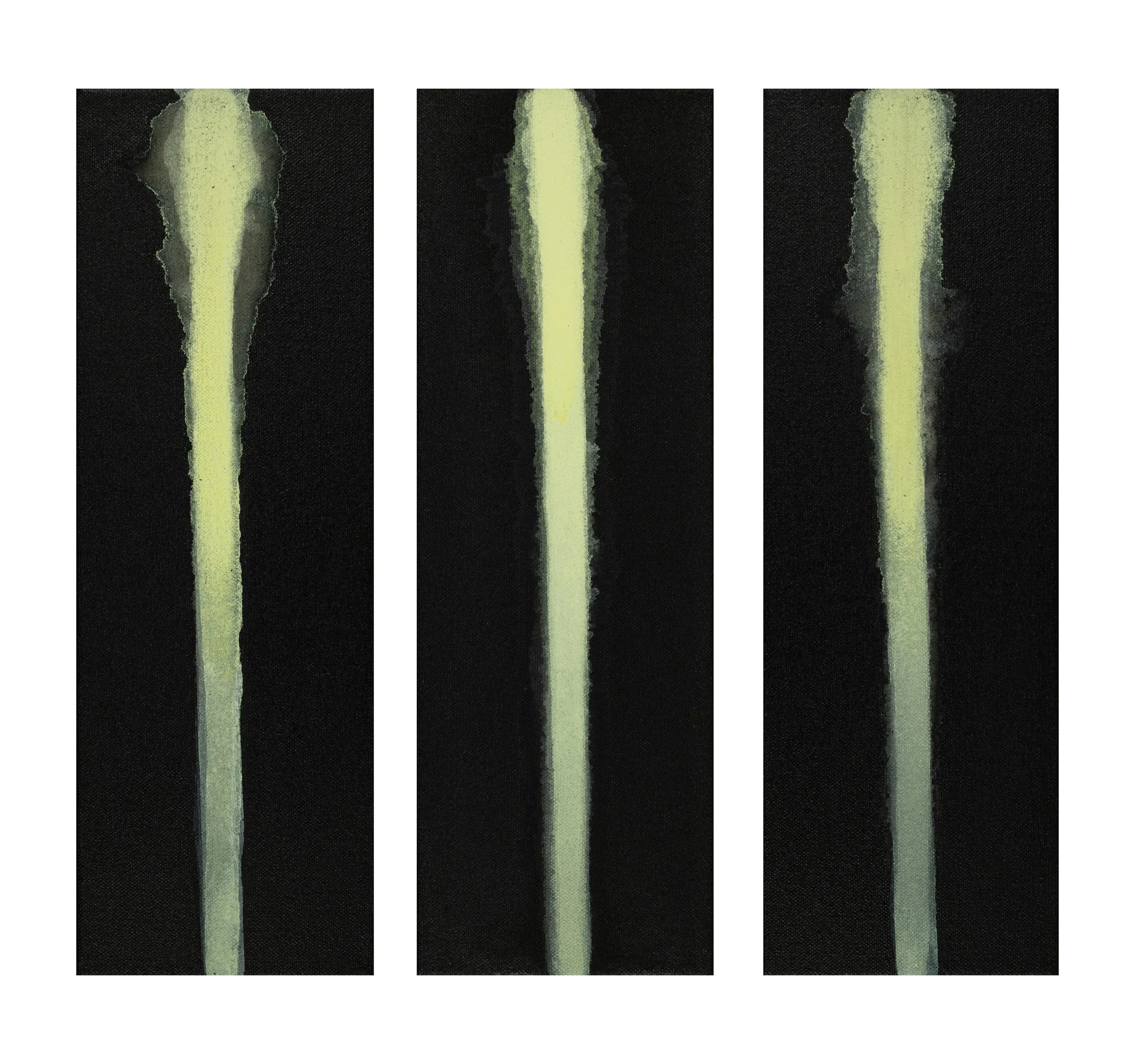 #17 Triptych Abstract Painting