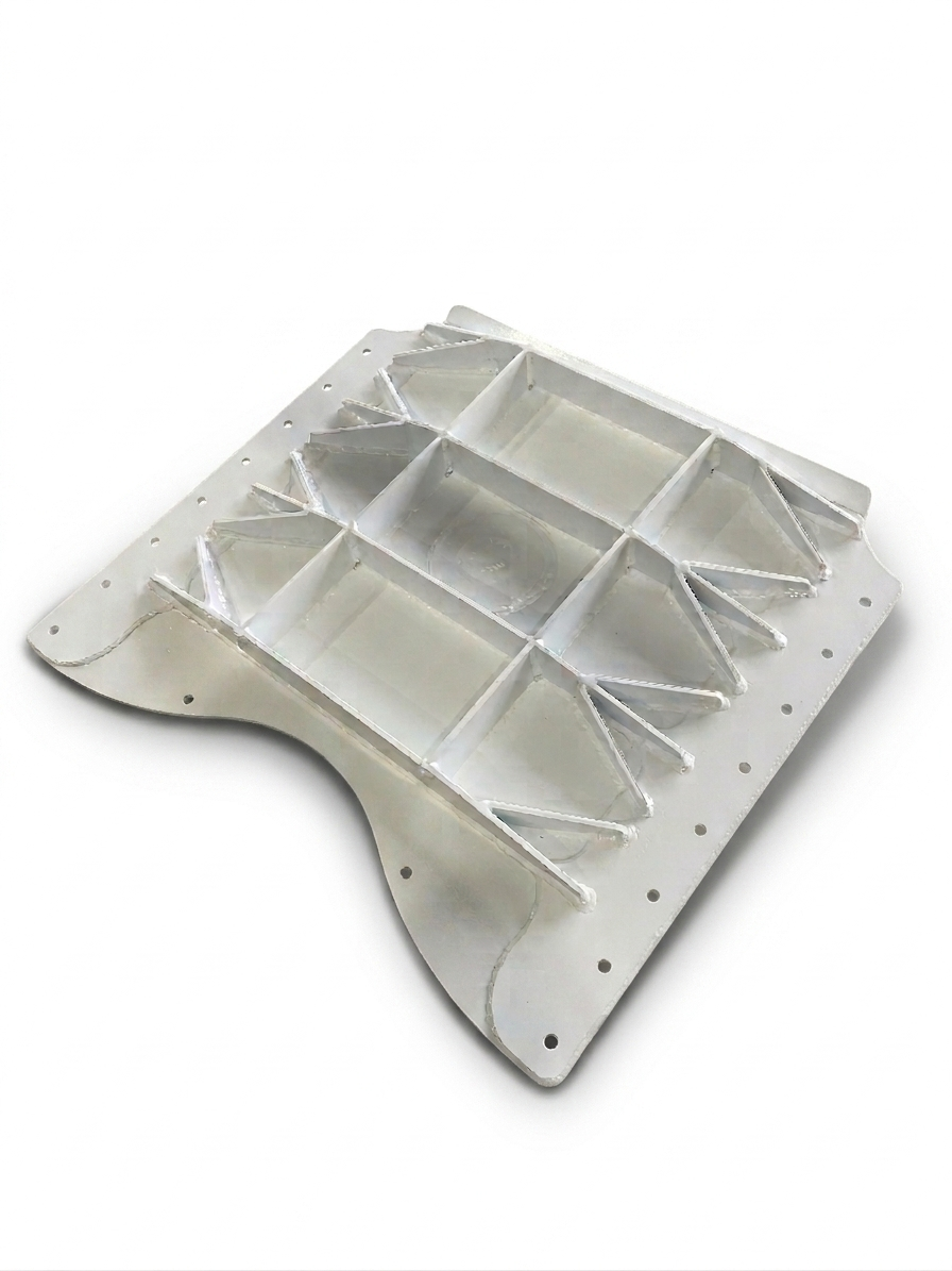 white painted upper coupler