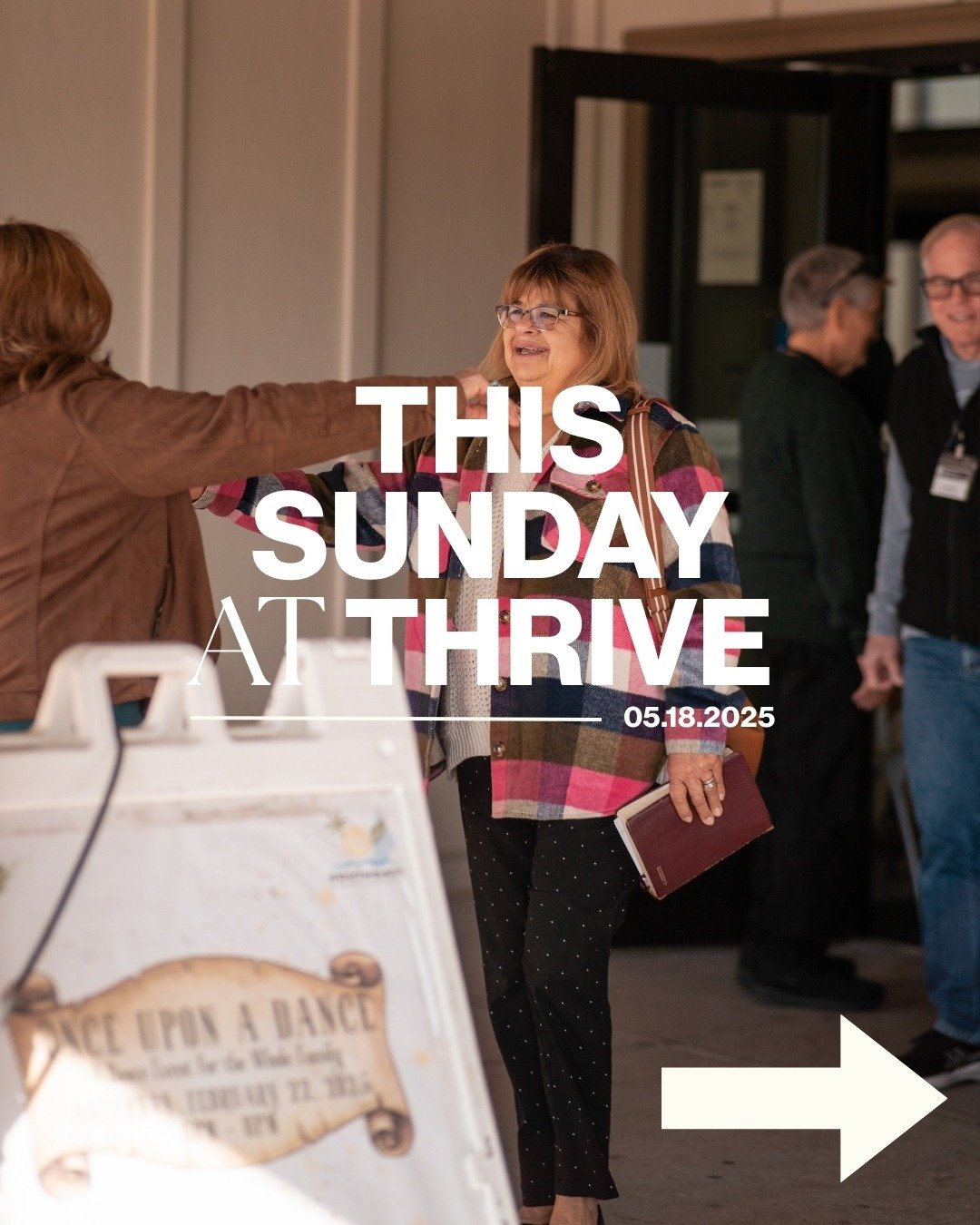 There&rsquo;s nothing like Sundays at Thrive East 💛
Worship with us at 9:30 or 11:00 AM &mdash; come connect, grow, and be encouraged.

Then join the whole Thrive family at 5 PM for our All-Church Picnic at Elk Grove Park! Bring a dish to share + yo