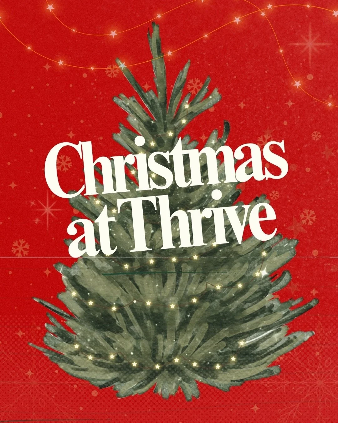 Join us for Christmas at Thrive! ✨
Swipe to see service times for each of our locations.