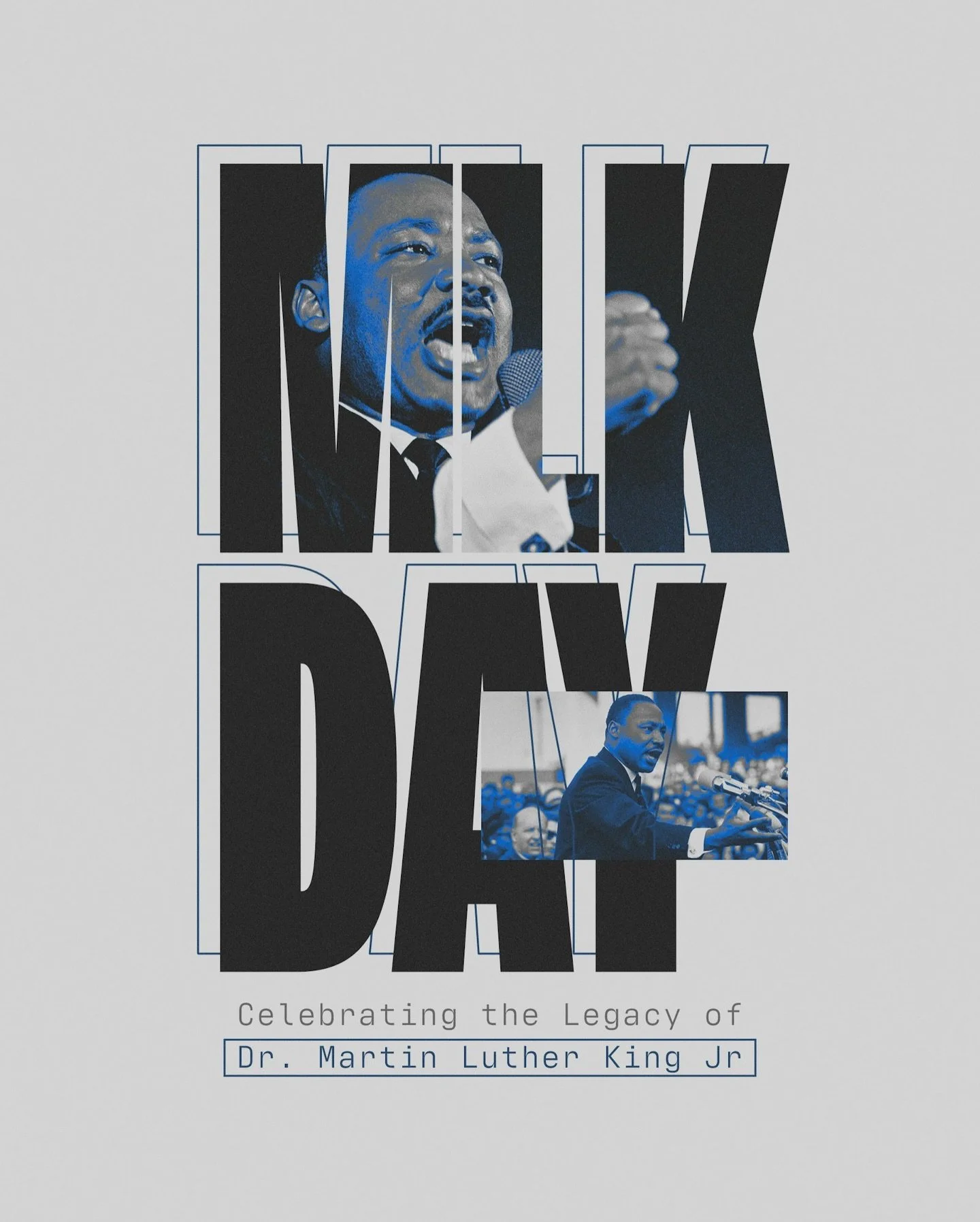 Today we honor a legacy shaped by faith, courage, and love in action.
&ldquo;Darkness cannot drive out darkness; only light can do that. Hate cannot drive out hate; only love can do that.&rdquo;
&mdash; Dr. Martin Luther King Jr.