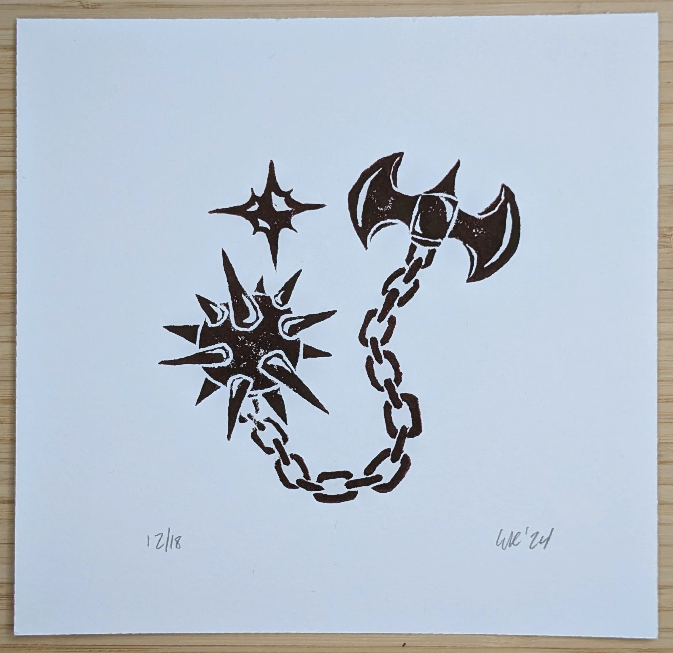 Linocut, 2024