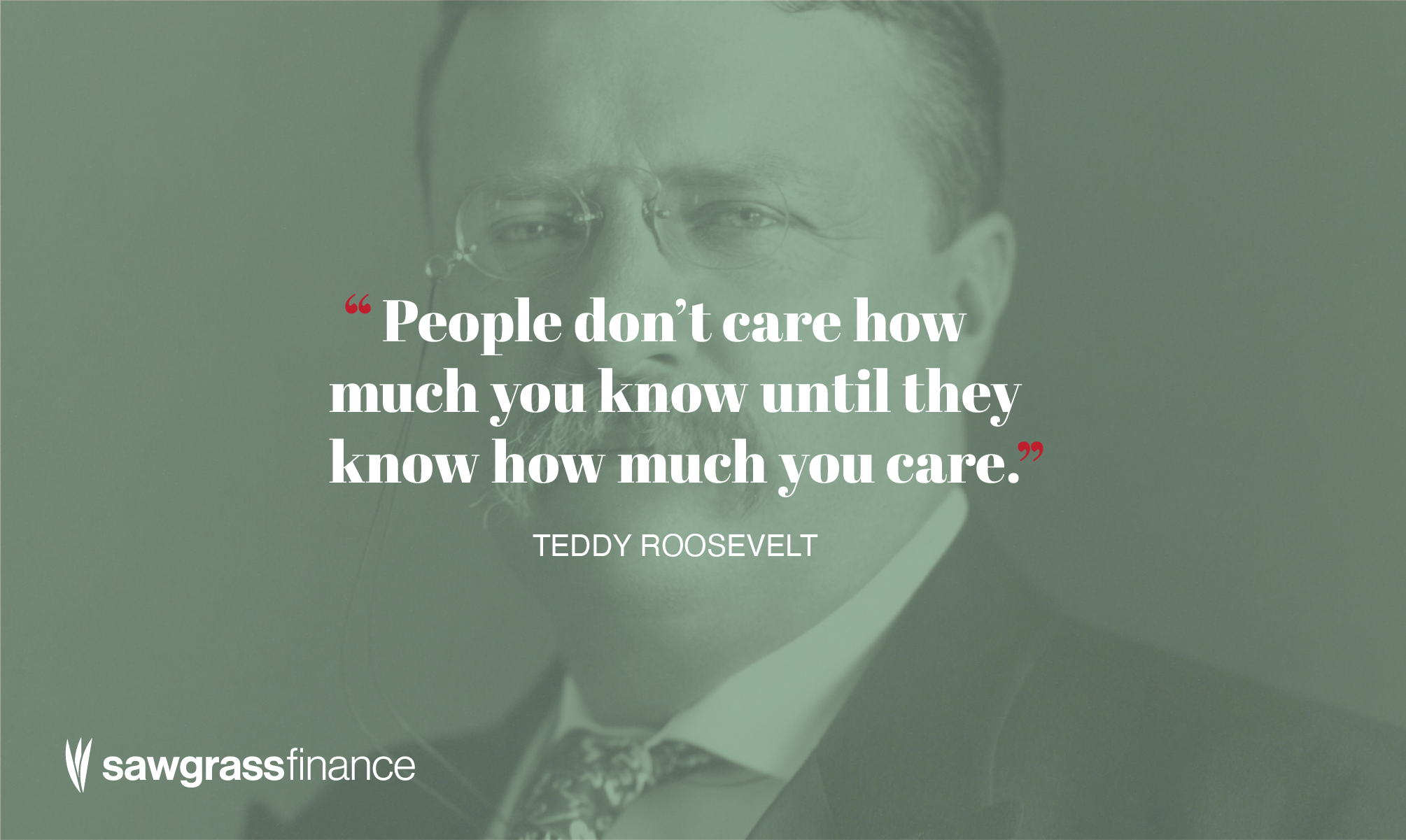 Take it from Teddy