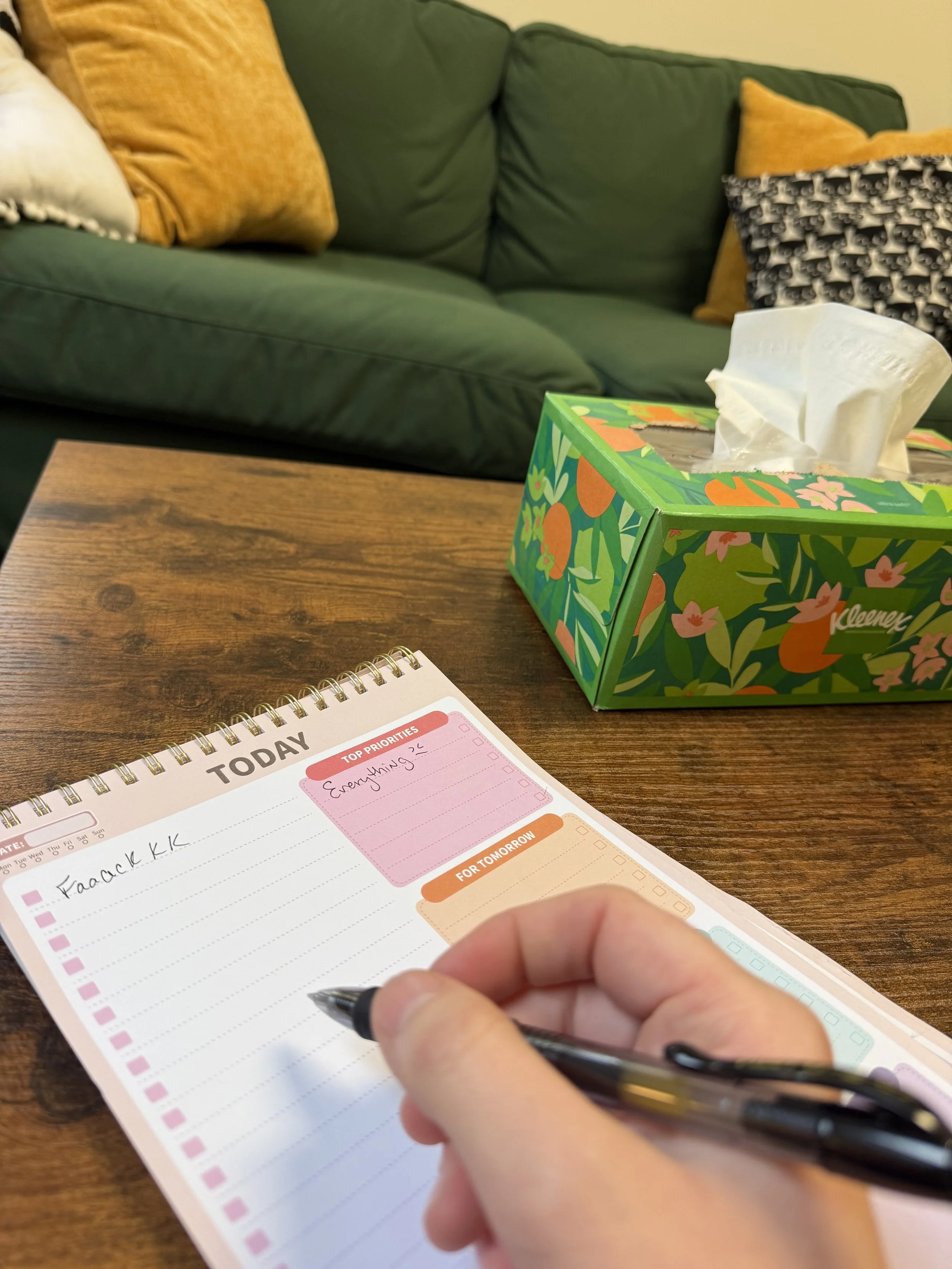 How the list got me stuck: An executive dysfunction love story