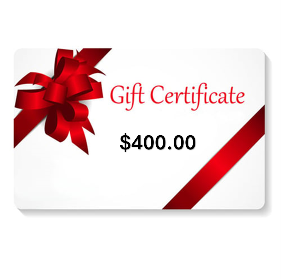Pearl Spa Gift Certificate $400.00
