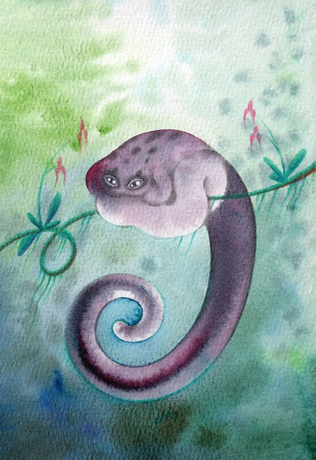 Orchidea 'Supe Art Print