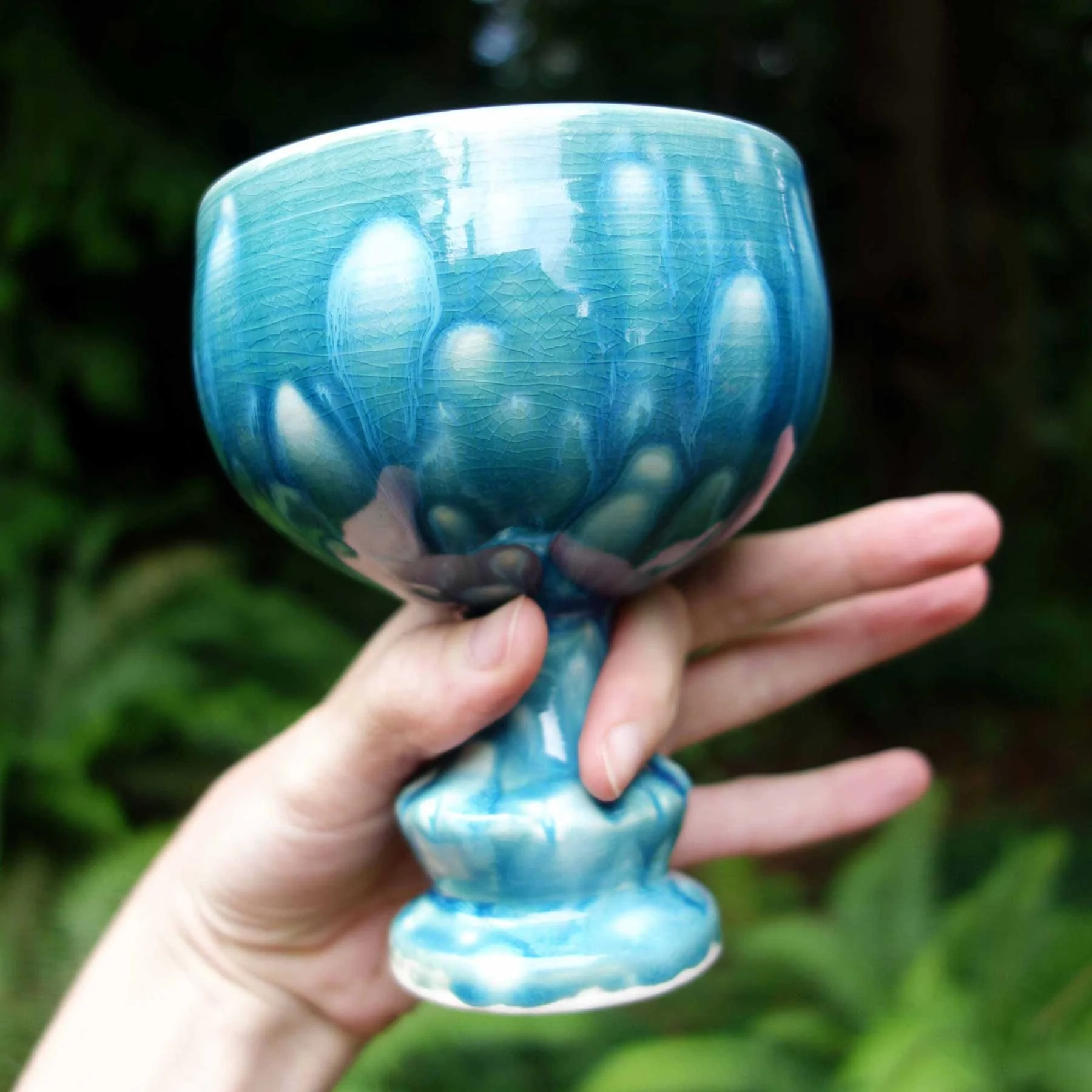 Cerulean Goblet - Porcelain - 2023
