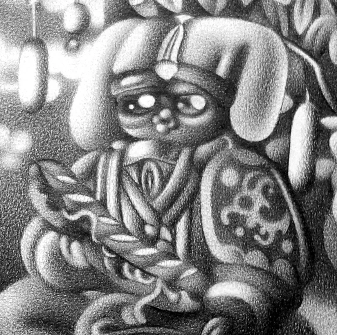 Second Date, Detail - Mechanical Pencil - 2021