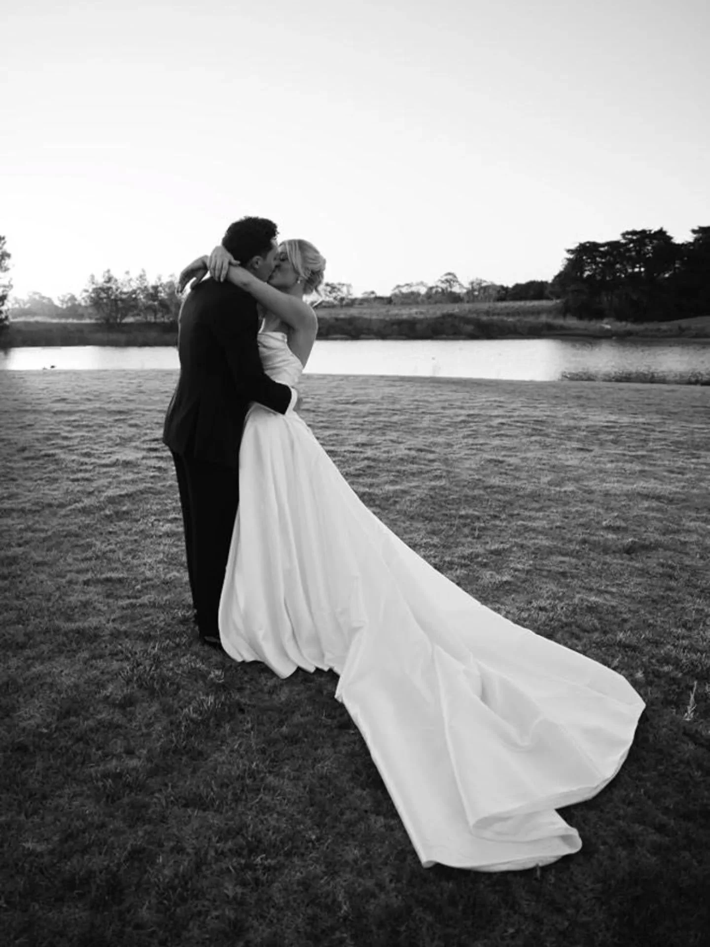 🖤 Isabelle &amp; Harrison... happy one year xx 

A year ago I had the absolute joy of marrying these two...
the kind of couple who are effortlessly stylish, endlessly lovely&hellip; and the type you immediately wish were in your friendship circle.

