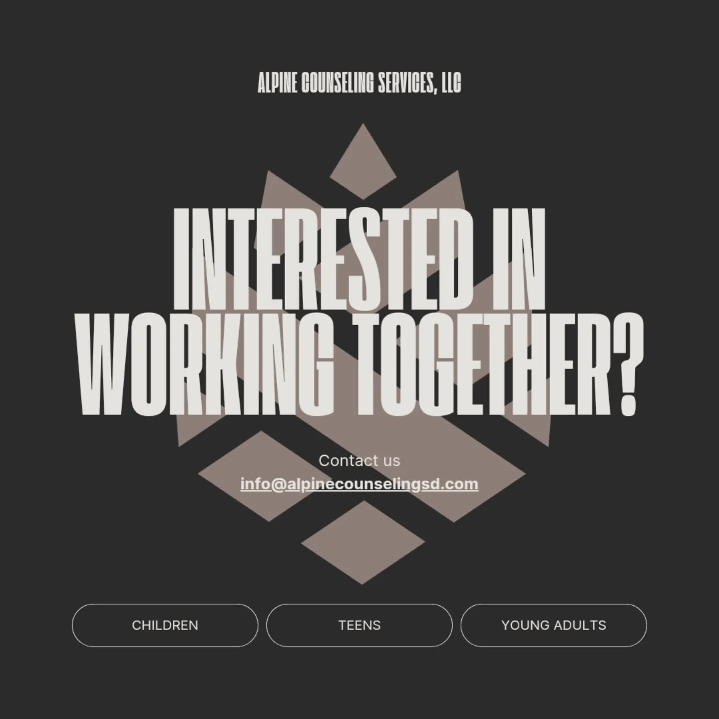 πWith the transition to summer - we are accepting new clients! Specializing in working with teens, young adults, and parents. π