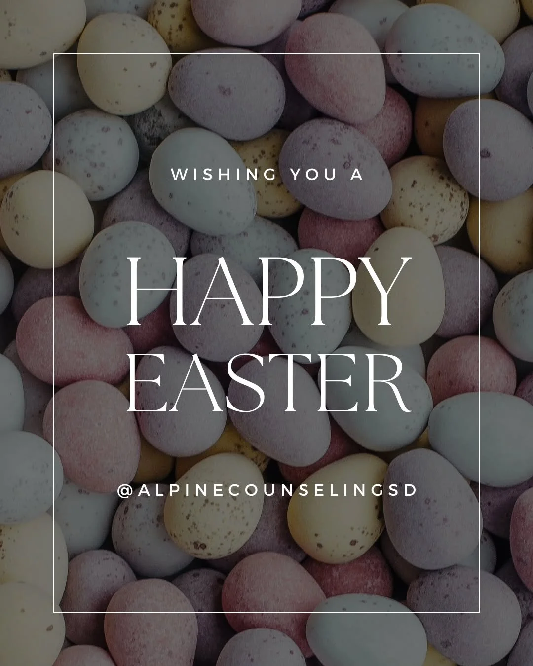 Wishing you a Happy Easter! 
- Alpine Counseling Services, LLC