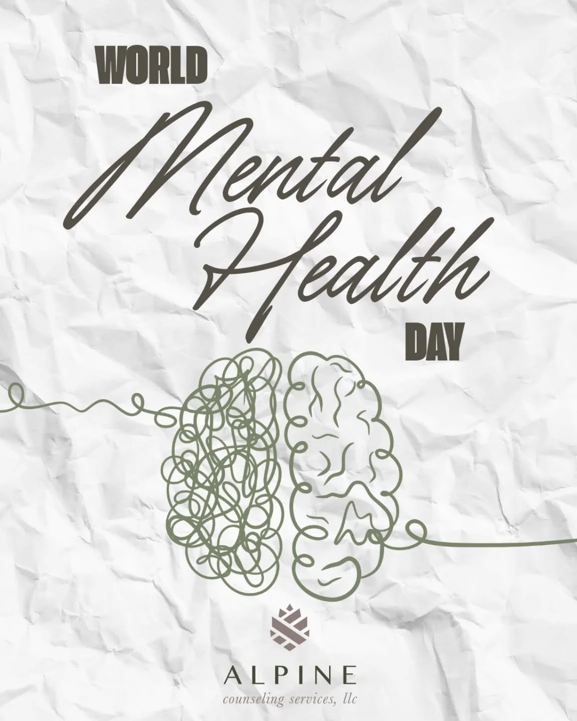 Its World Mental Health Day - a reminder that mental health is just as important as physical health. Prioritize rest, reflection,  and reaching out for support when you need it. π