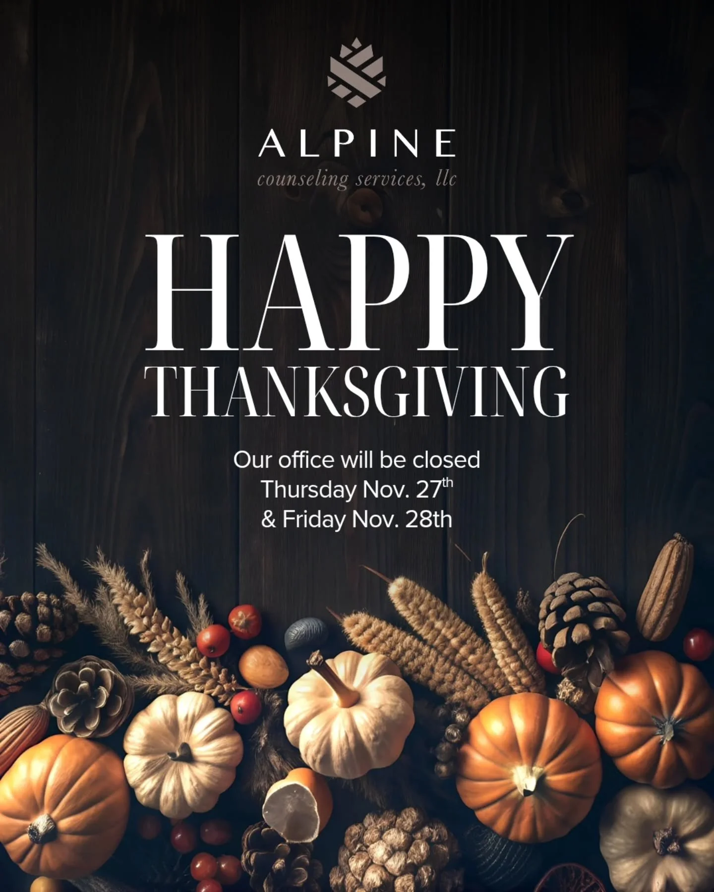 Happy Thanksgiving! 🦃