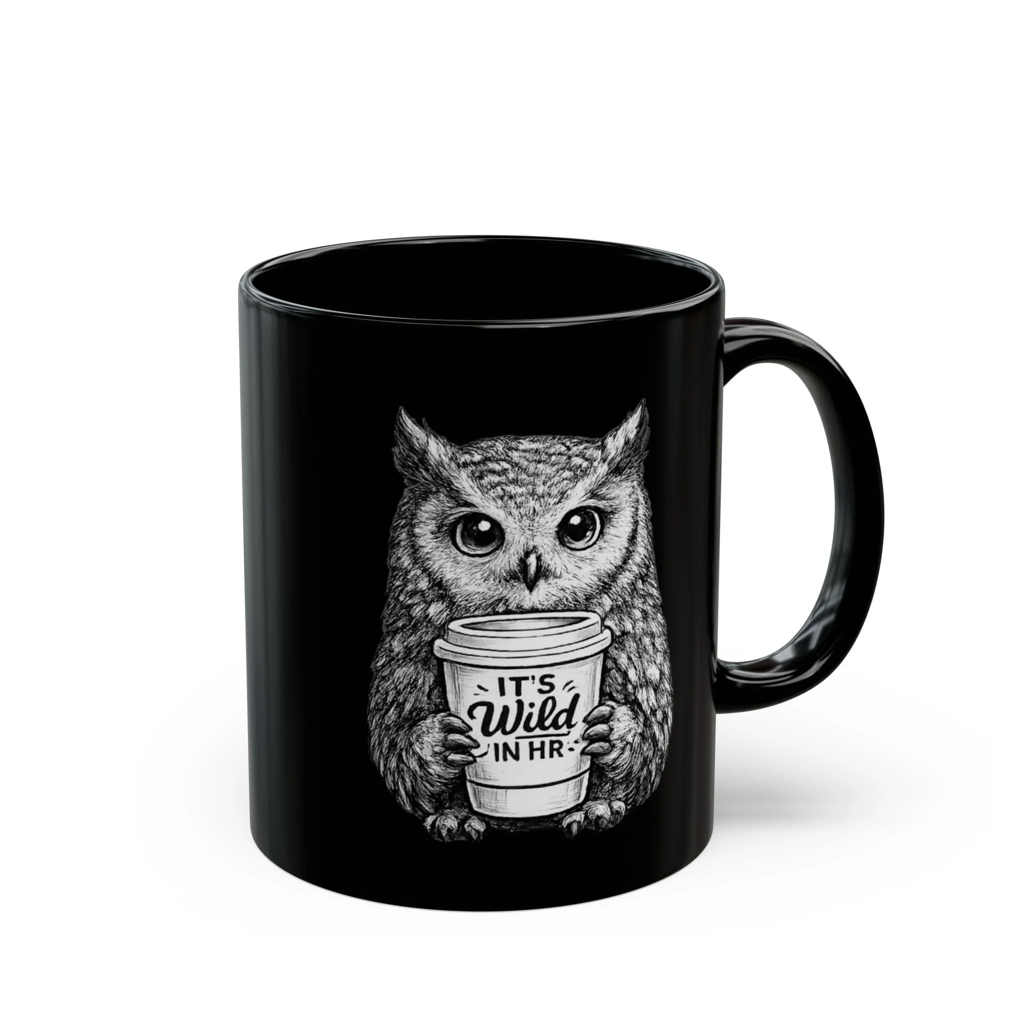 It's Wild in HR Owl | HR Mug
