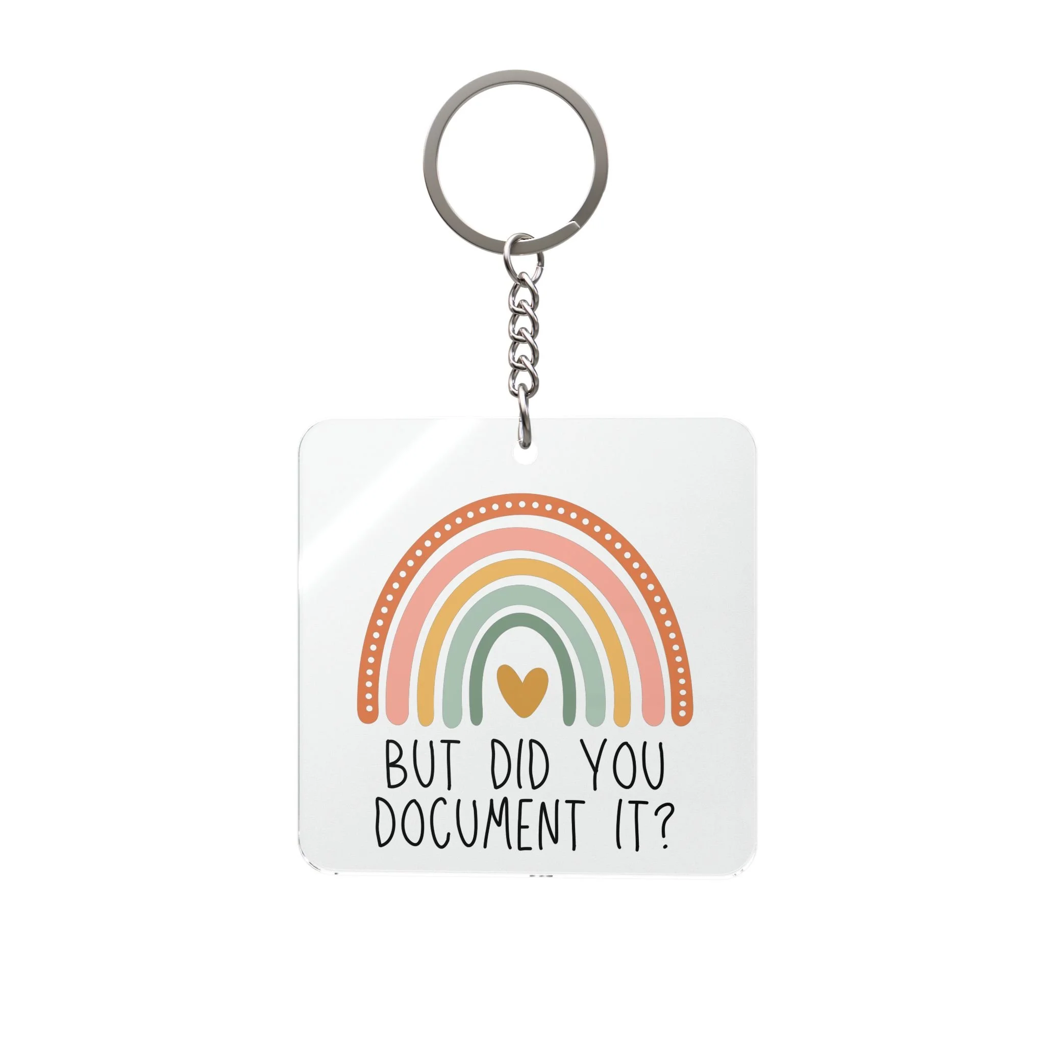 But Did You Document It | HR Keychain