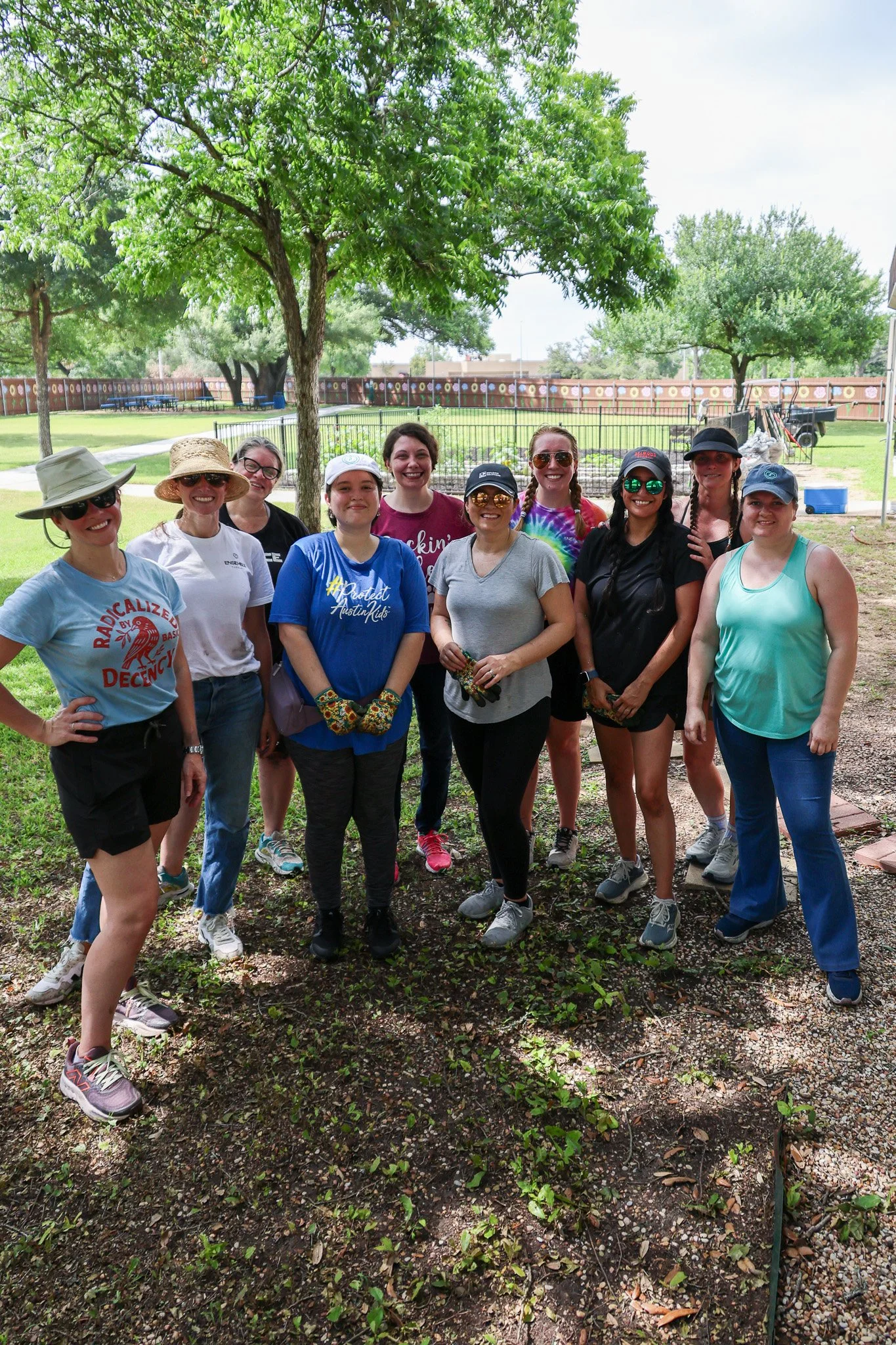 center for child protection garden volunteering