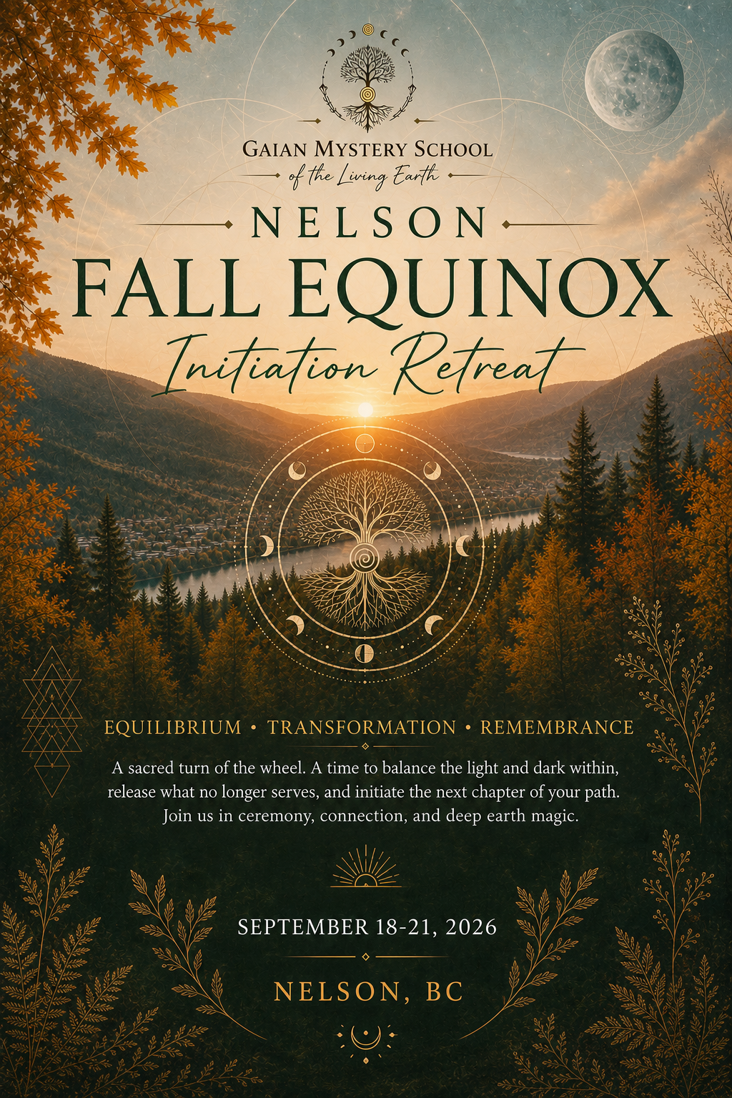Nelson Fall Equinox Retreat