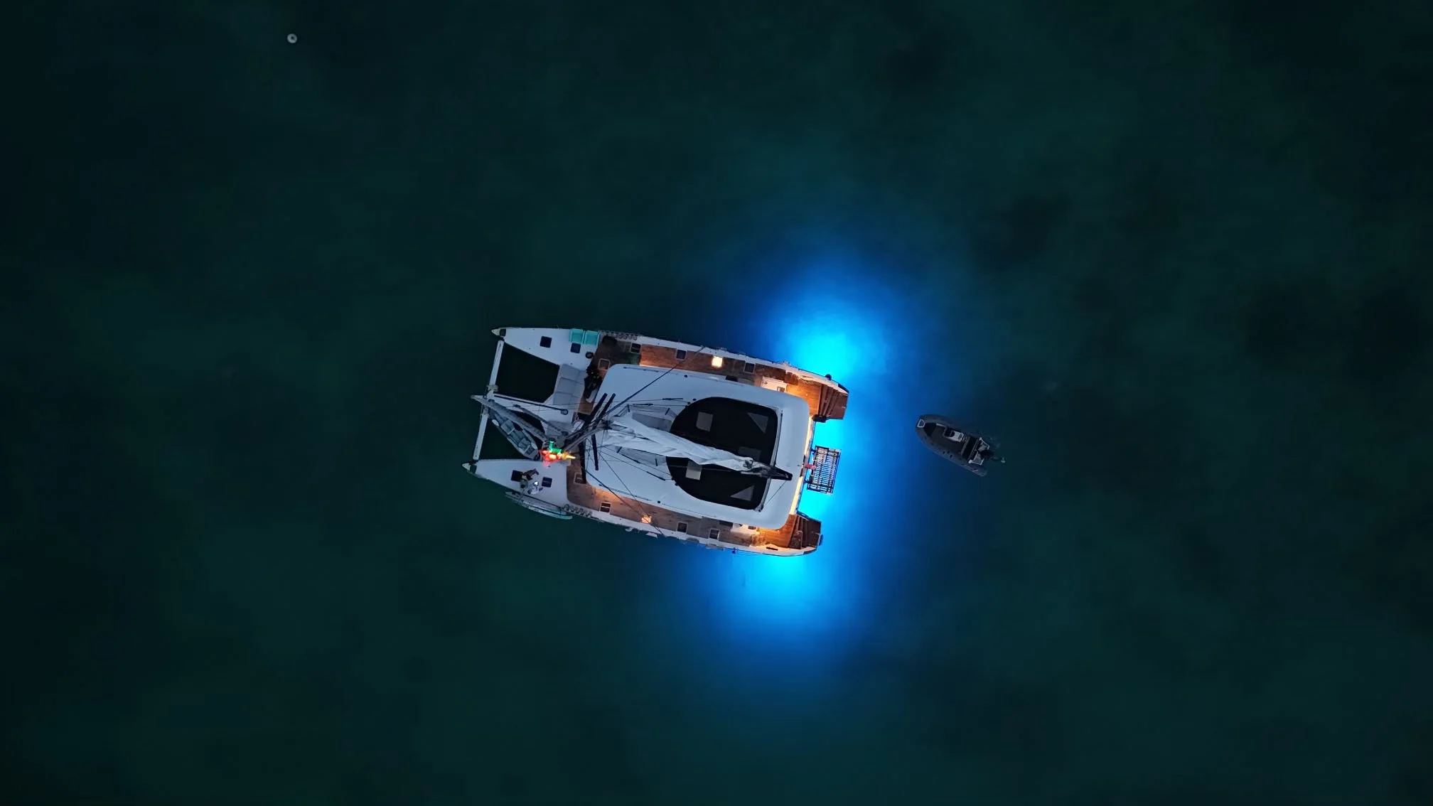 overhead night view of Mahassatva catamaran.jpg