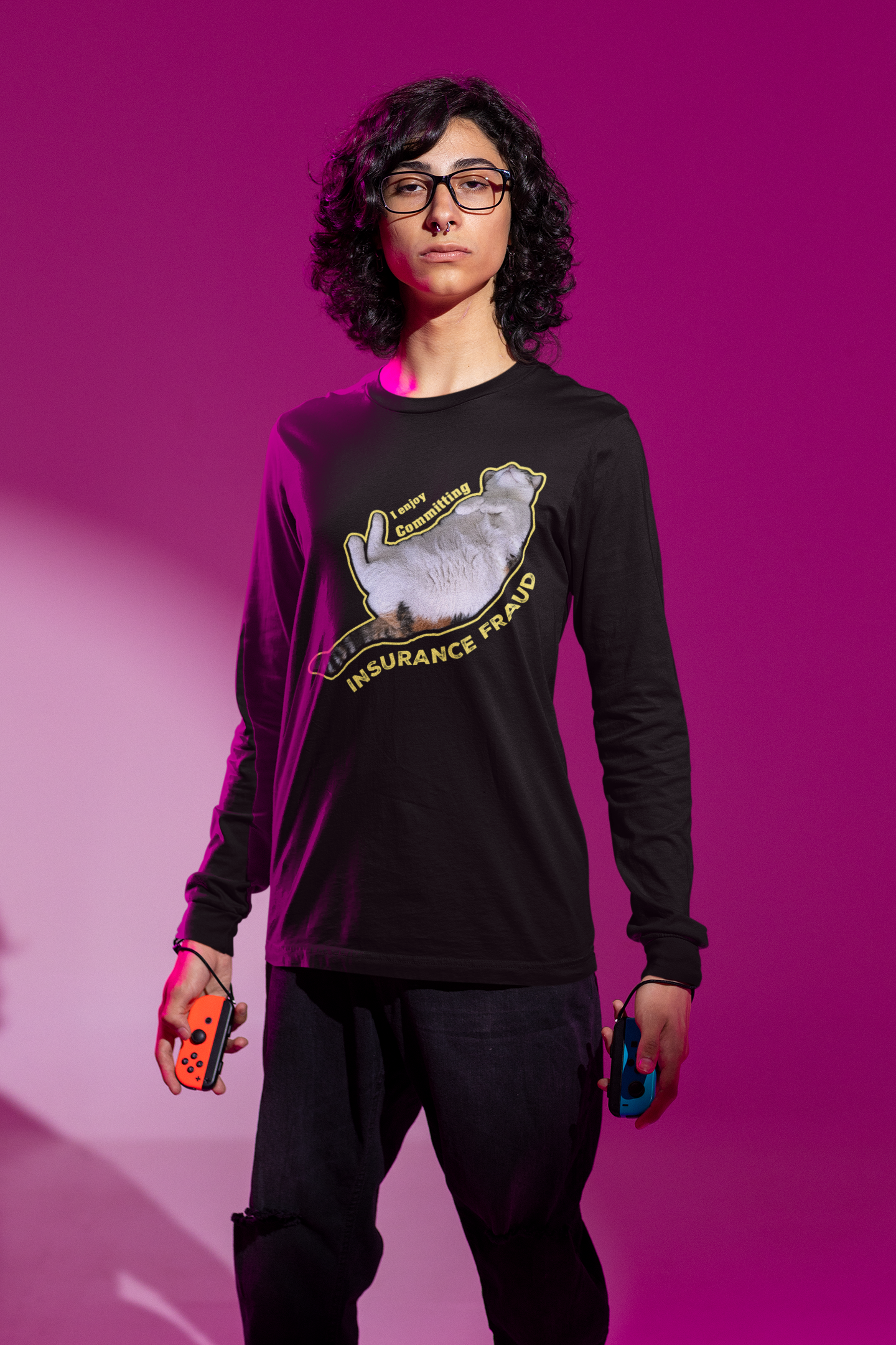 mockup-of-a-man-wearing-a-long-sleeve-tee-and-using-a-nintendo-switch-controller-m28497.png