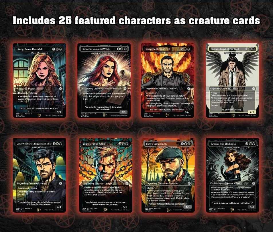 supernatural mtg cards Supernatural Commander Deck (MTG) — Brea Bee Designs