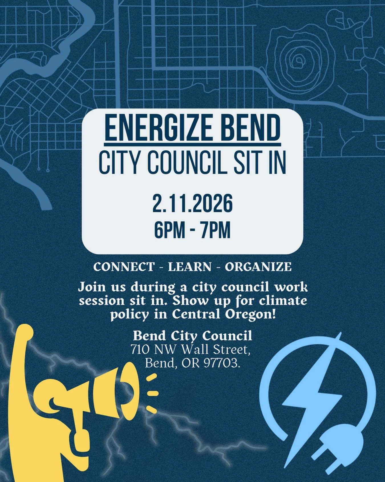 You showed up at the last City Council meeting to advocate for a strong climate impact fee, THANK YOU!

Council&rsquo;s work session this week is our last chance to show how much we care about safe, affordable new homes in Bend.

Pack the room with u