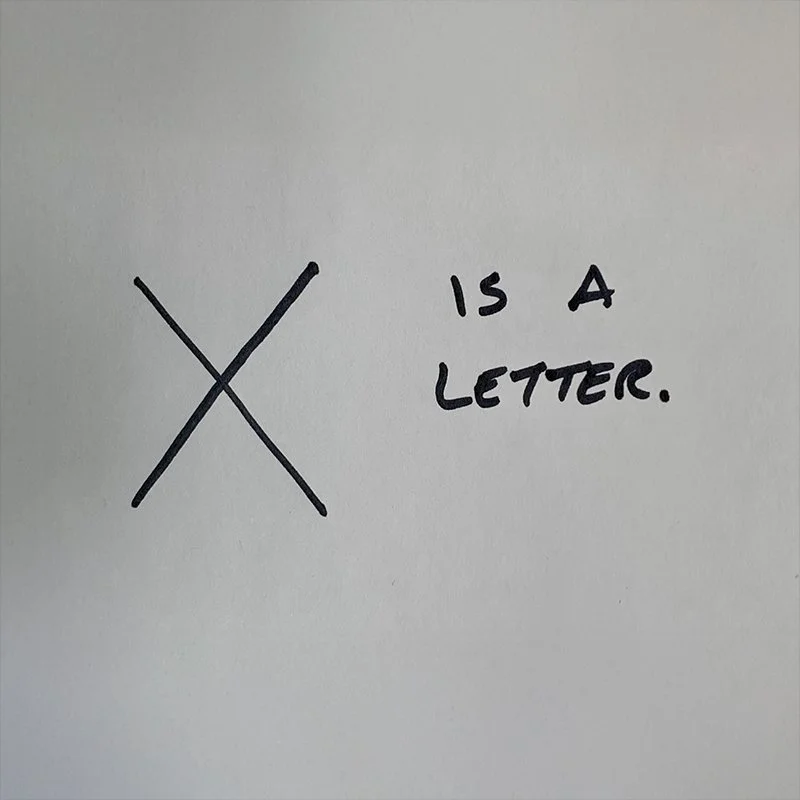 X is a Letter