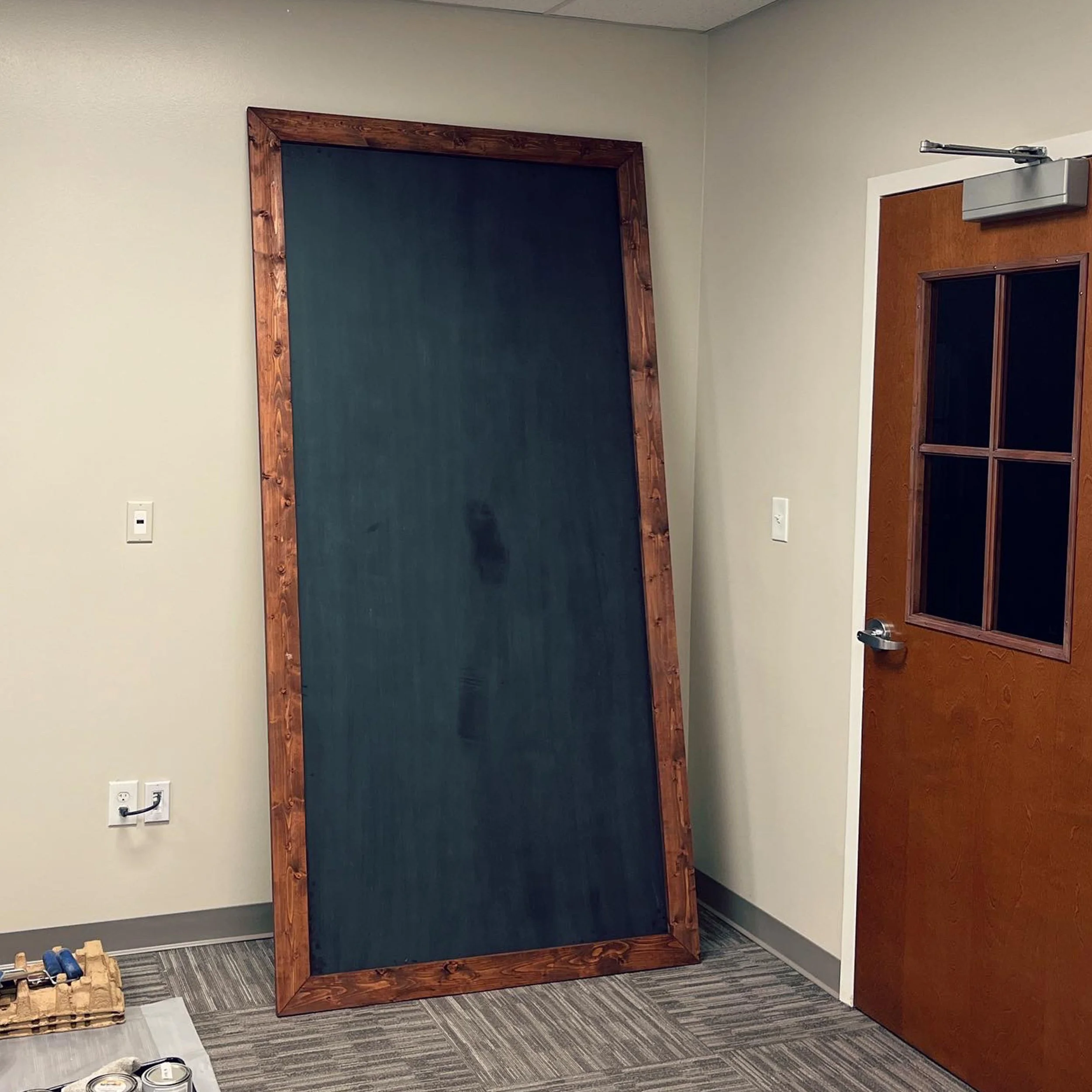 Large Framed Chalkboard