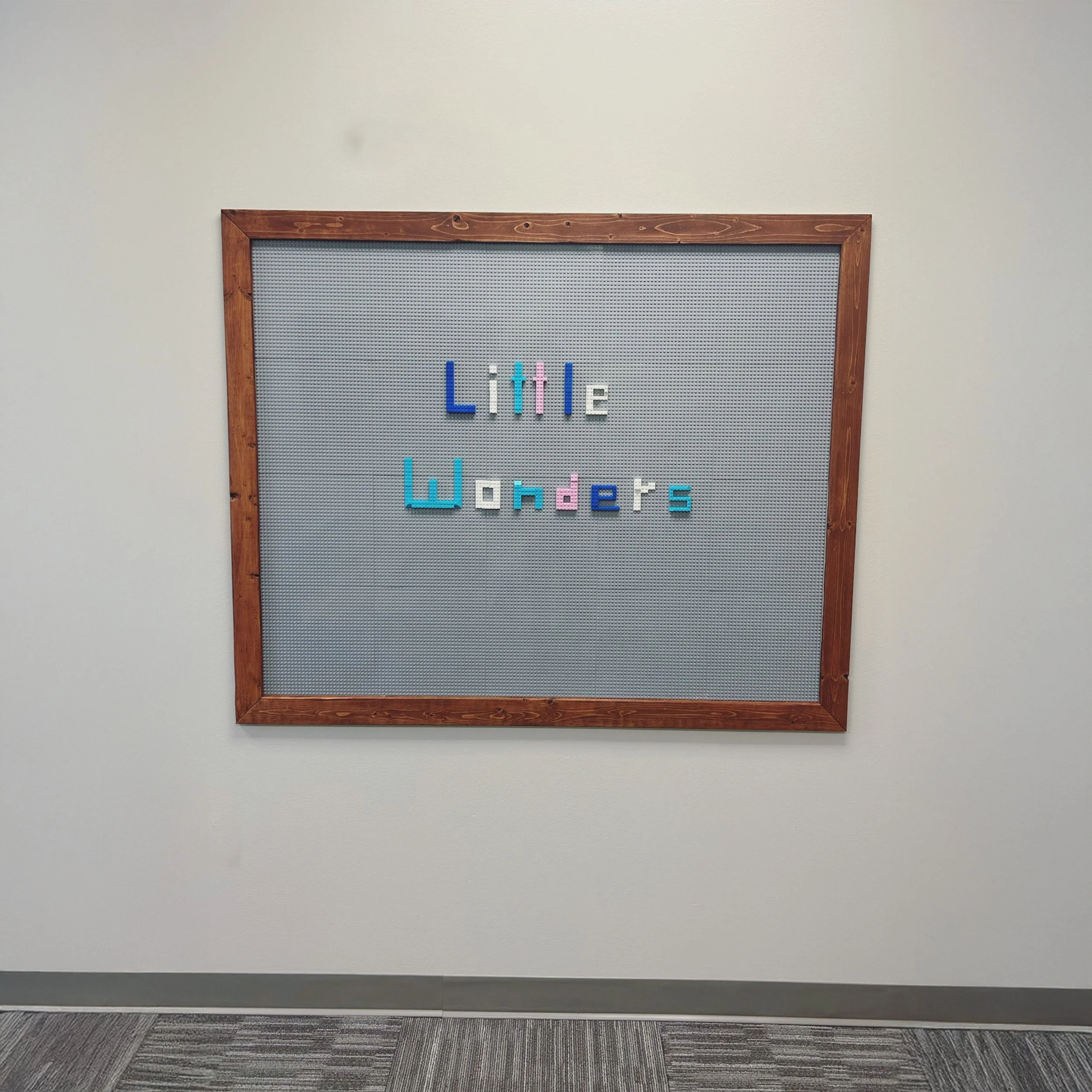 Framed Lego Wall