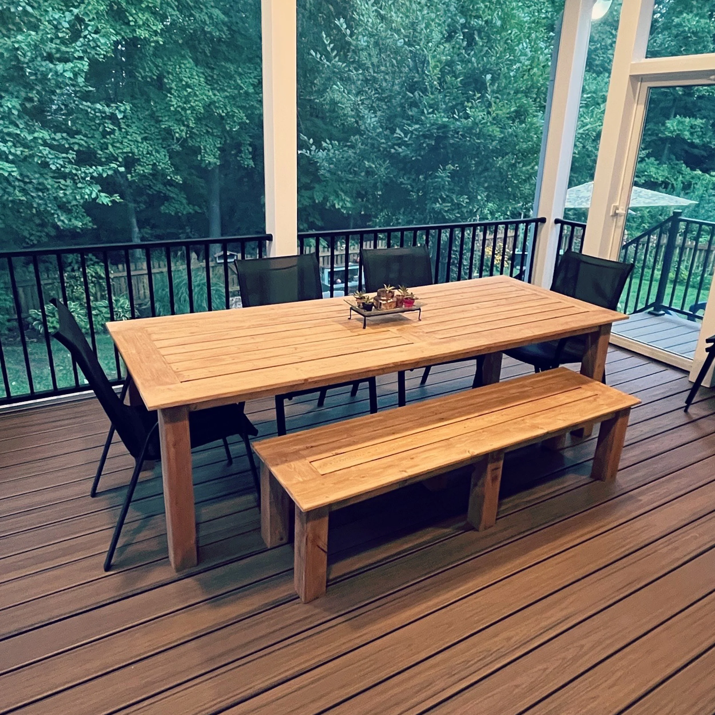 Patio Table & Bench
