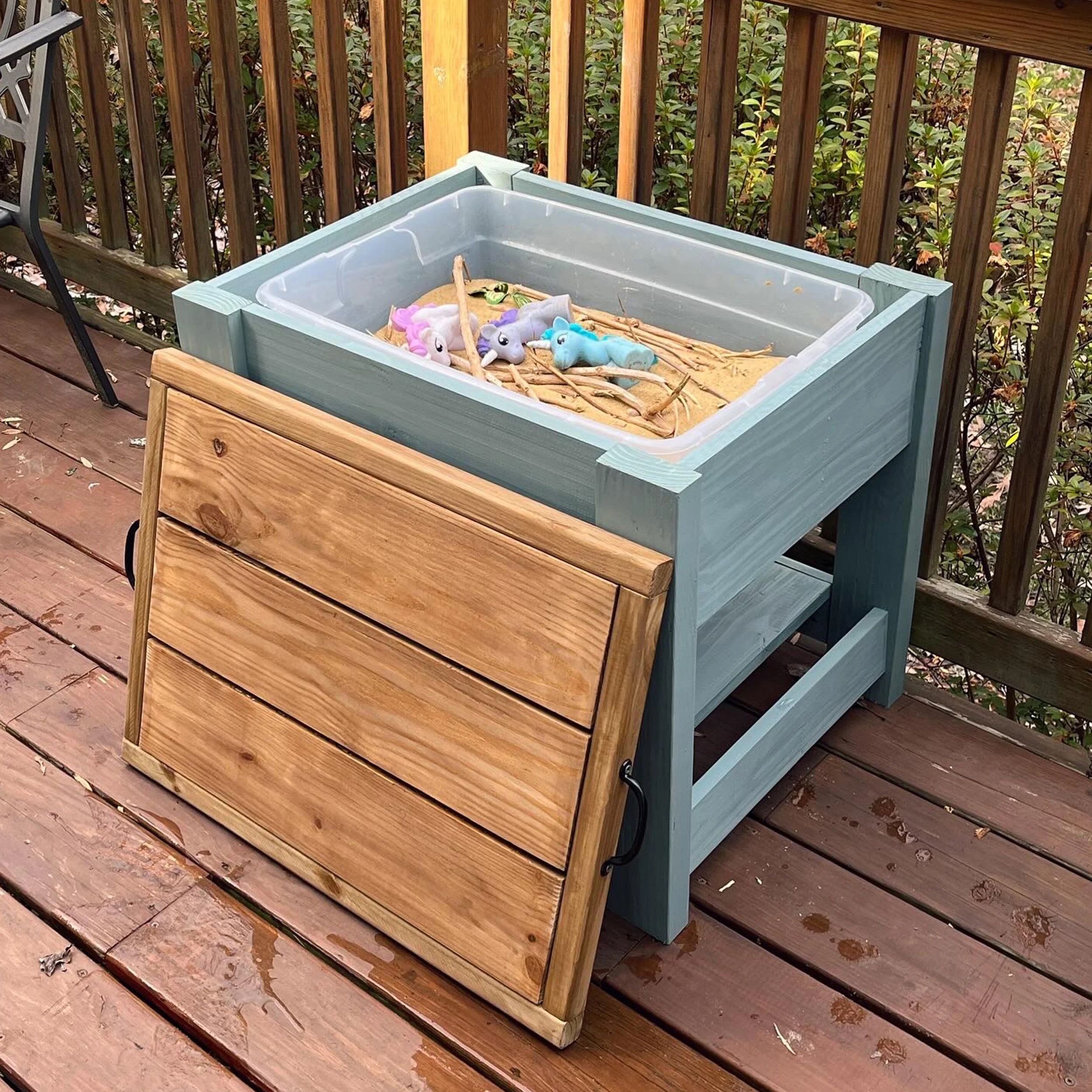 Small Outdoor Sensory Play Table
