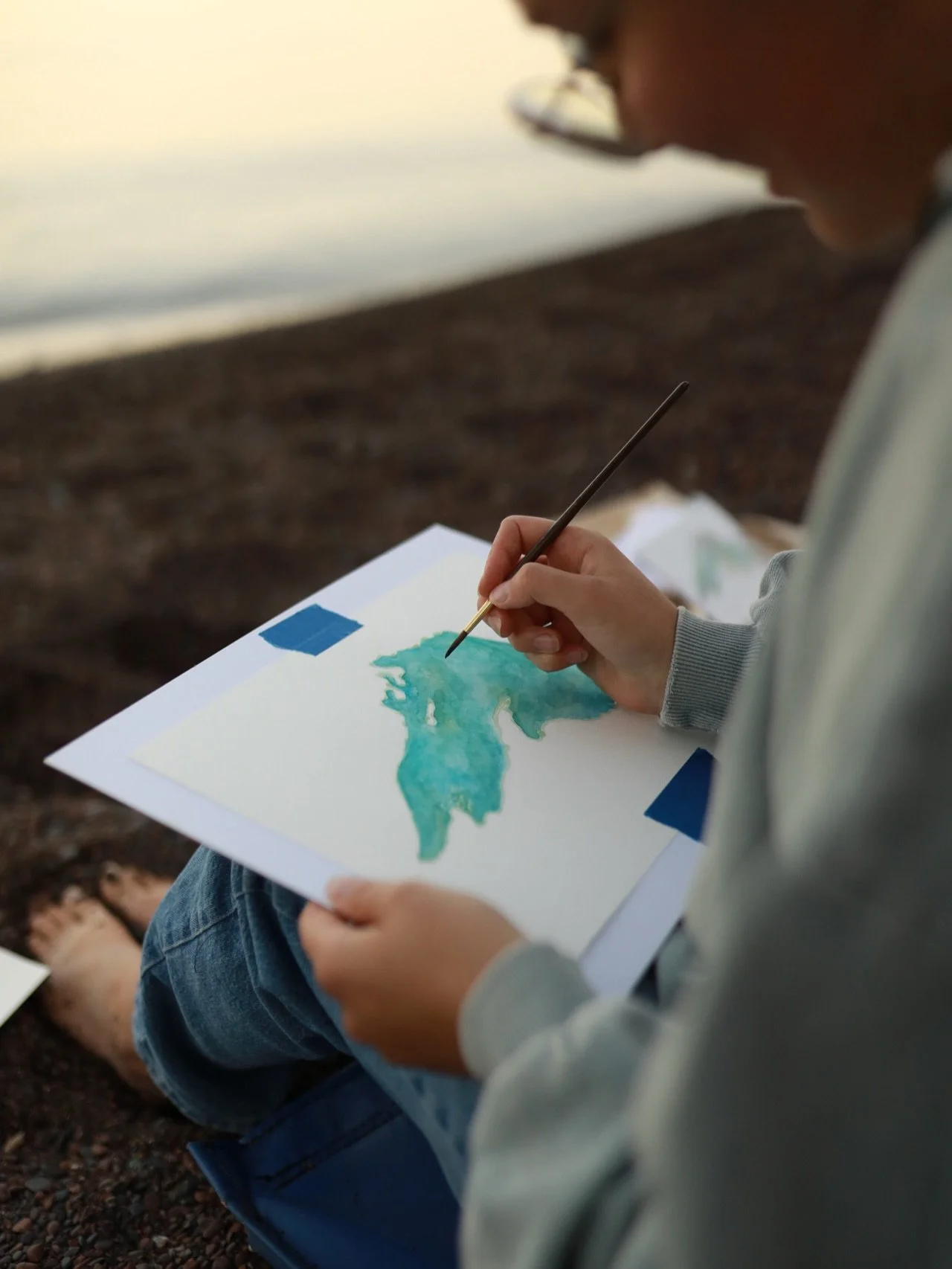 Paint Lake Superior ON Lake Superior! I have the first one of the summer on the calendar ✨🌊

Join me for a outdoor watercolor class right on the shores of Lake Superior! We&rsquo;ll paint a bold and expressive abstract lake design while surrounded b