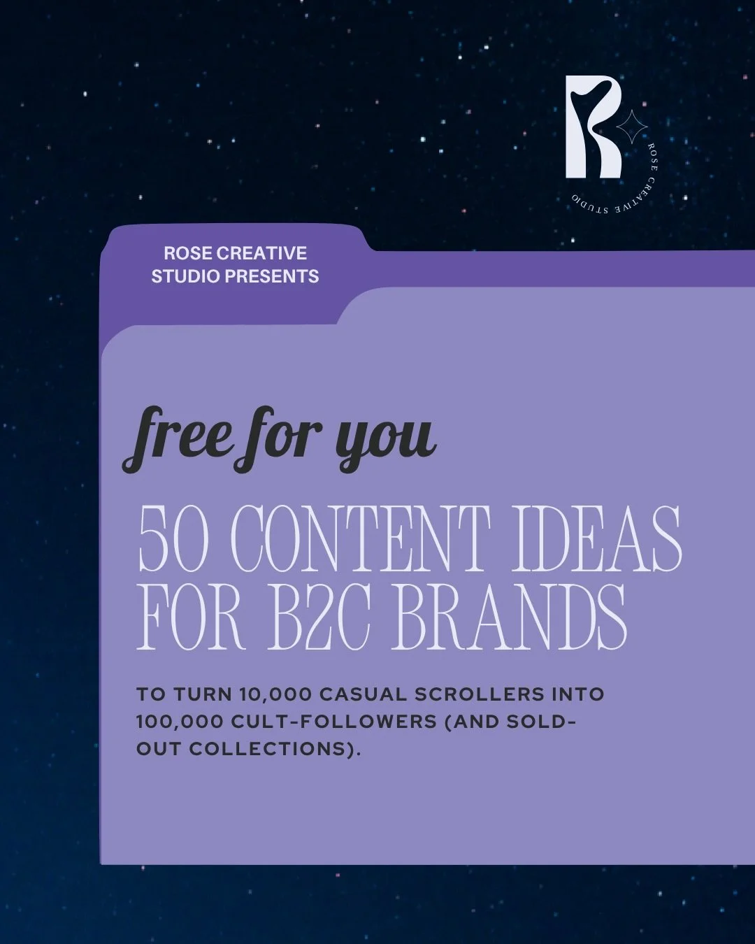 Free download alert 👀 

Your content shouldn&rsquo;t just feel good, it should convert. I&rsquo;ve put together 50 content ideas built around ROI; one for B2B businesses and one for B2C.

Comment which one you need below &amp; I&rsquo;ll send you th