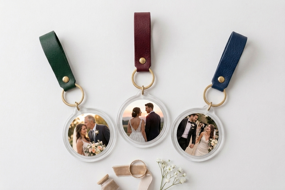 Photo keychain station NJ
