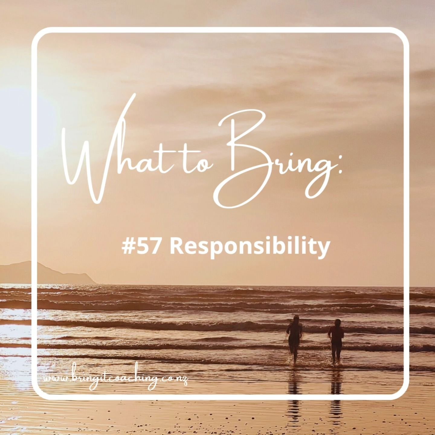 Only once you start being responsible, that is, to be committed to yourself, making decisions, turning up and being reliable can you then experience FREEDOM.