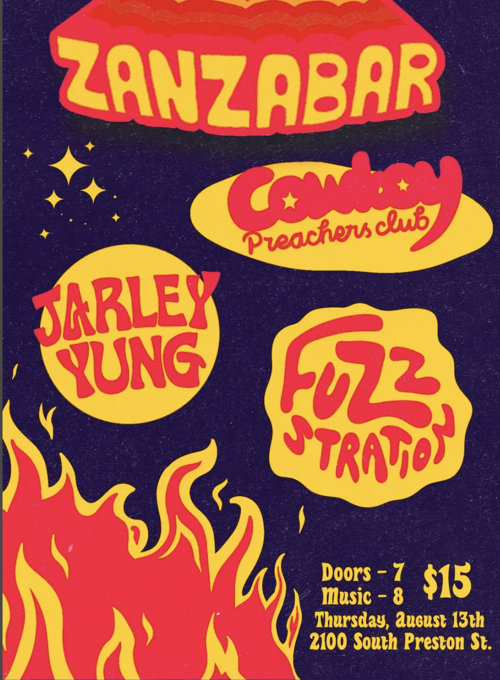 Zanzabar August 13th 