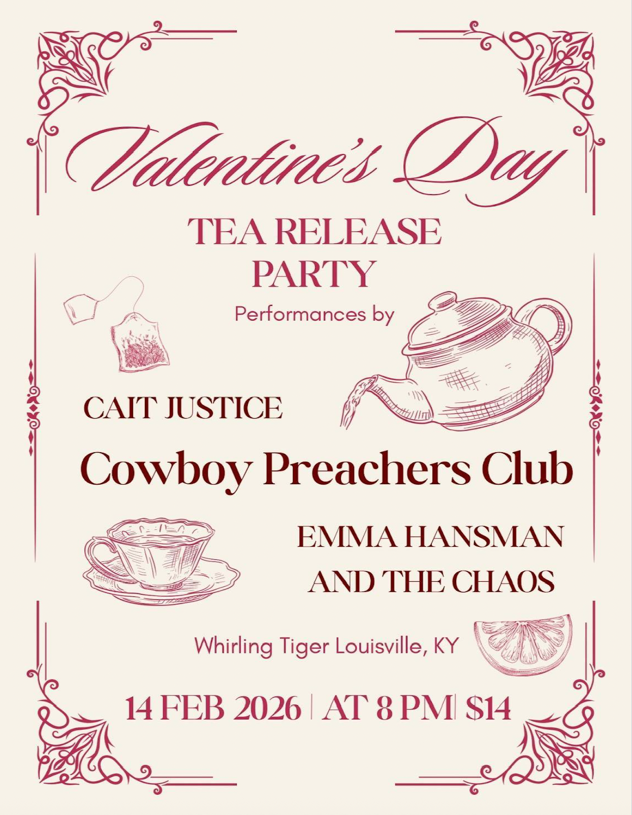 Buy your Tickets at Whirling Tiger!