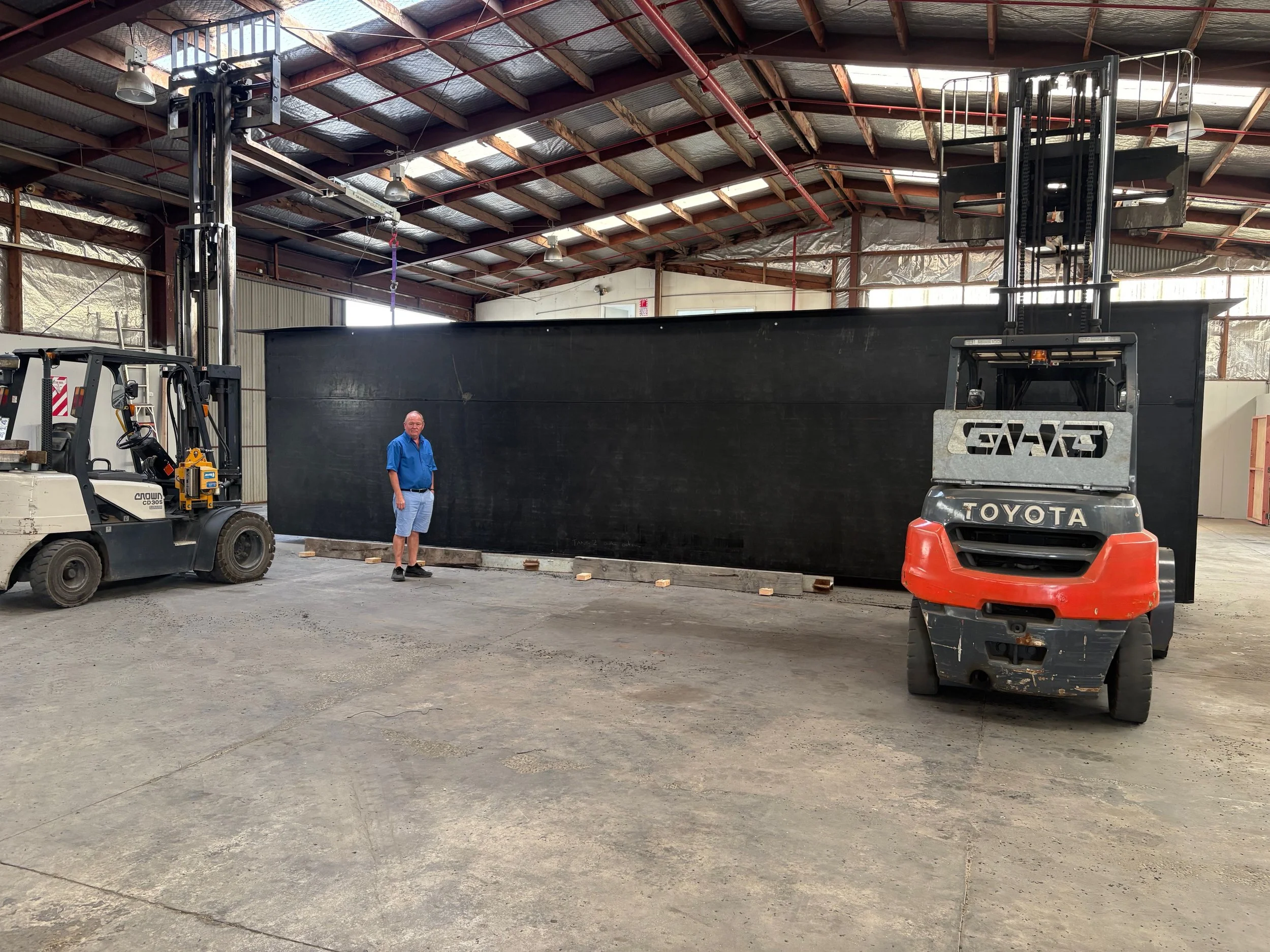 Welding Plastic Tank Fabrication