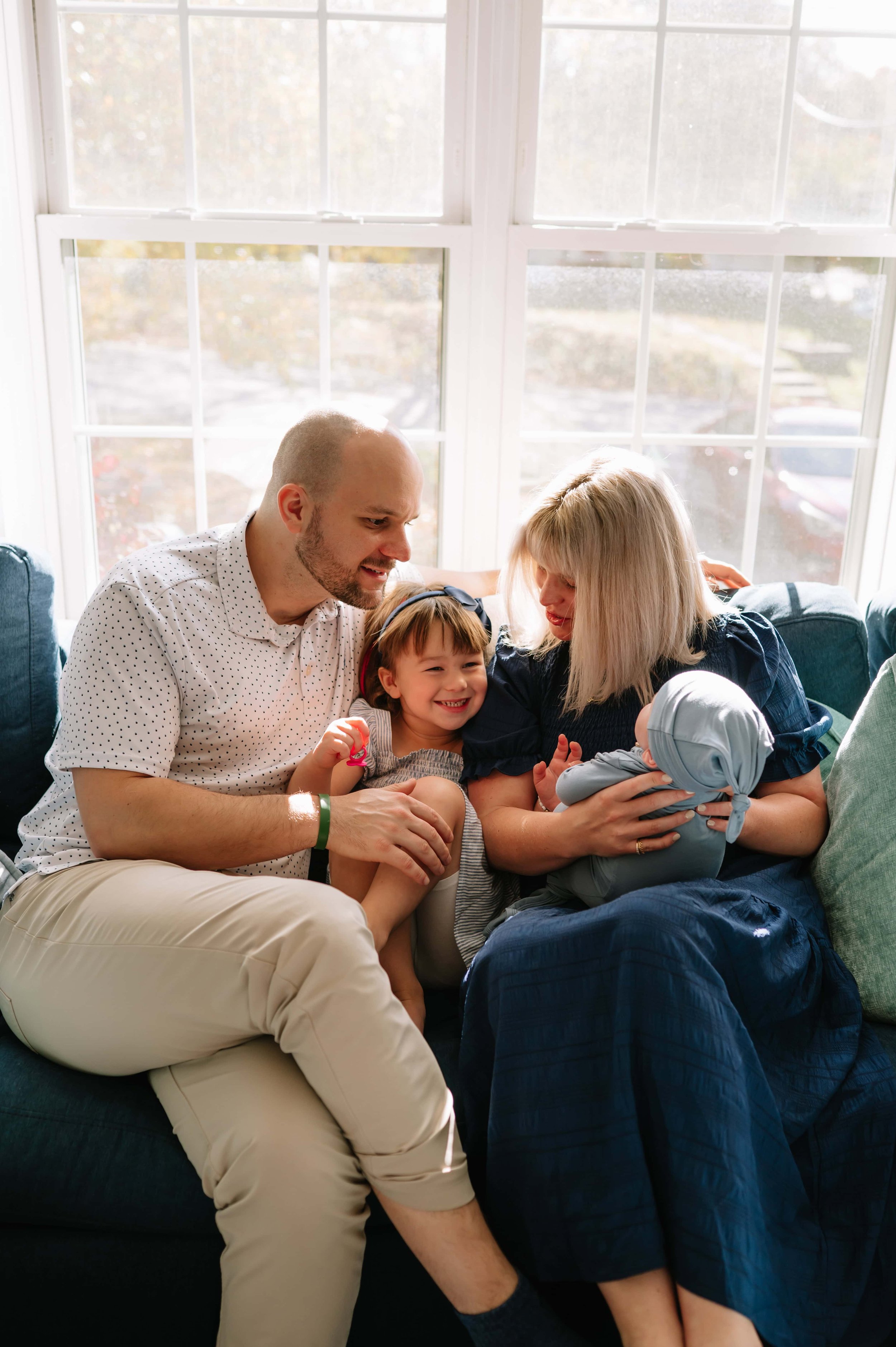 In-Home Newborn Session in Camillus, NY | Cozy, Personal &amp; Timeless 