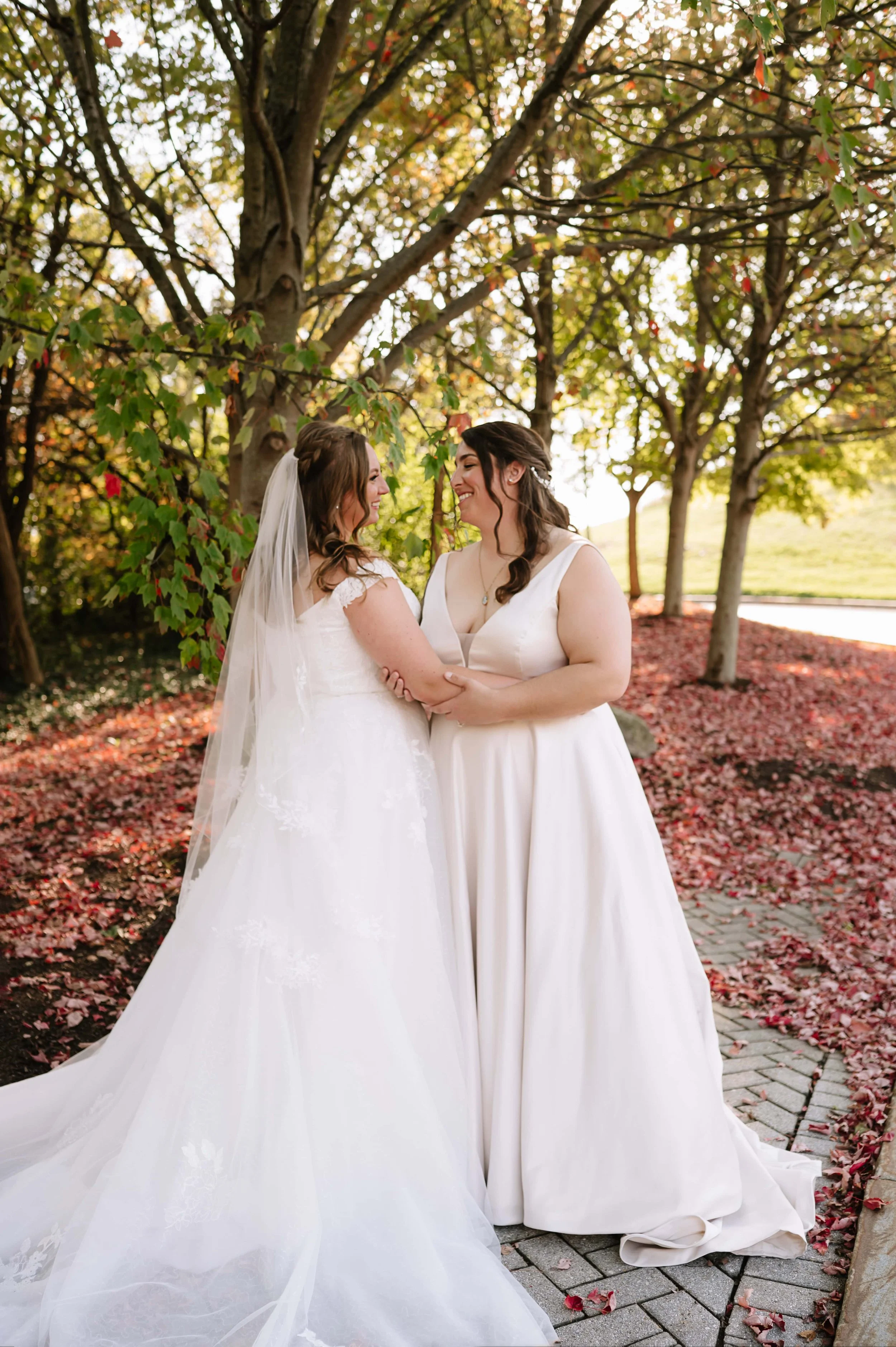 brides smiling during portraits.jpg