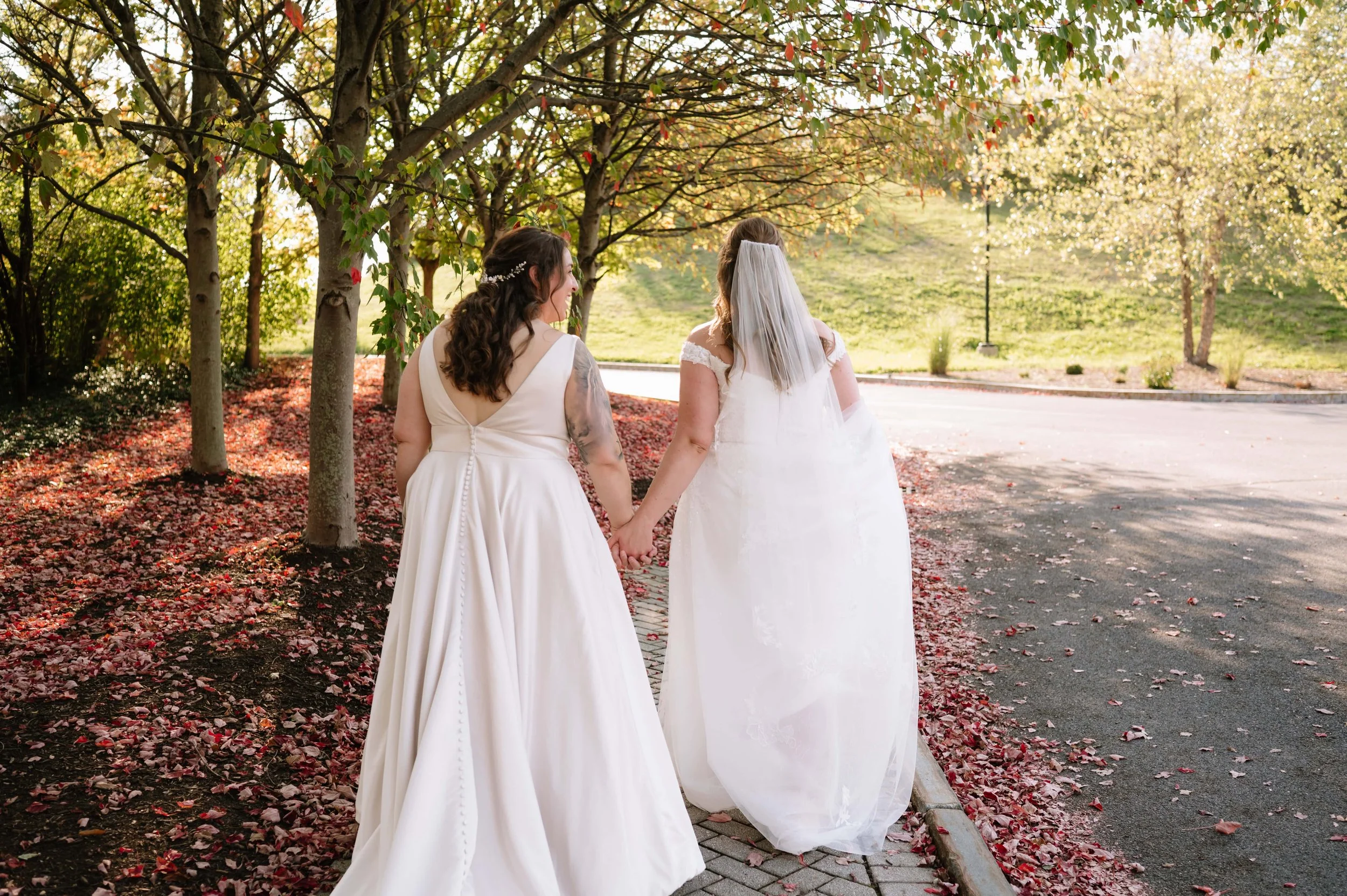 brides walking down the road.jpg