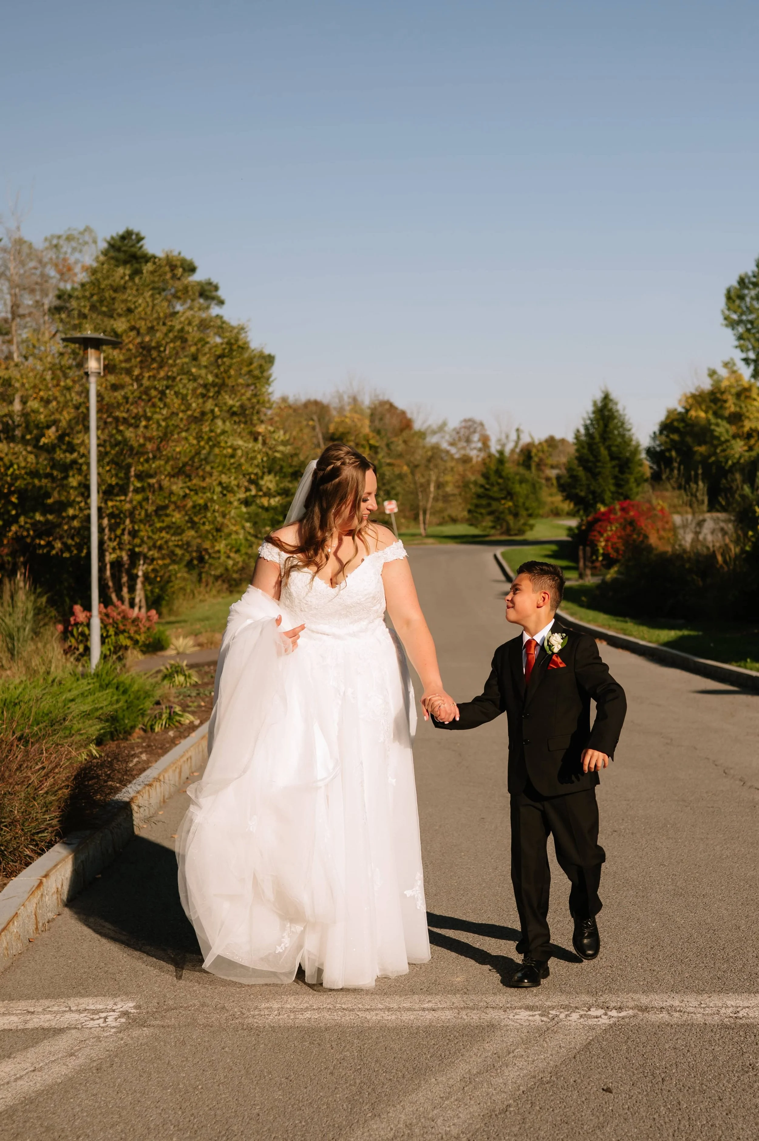 bride and her son walking.jpg