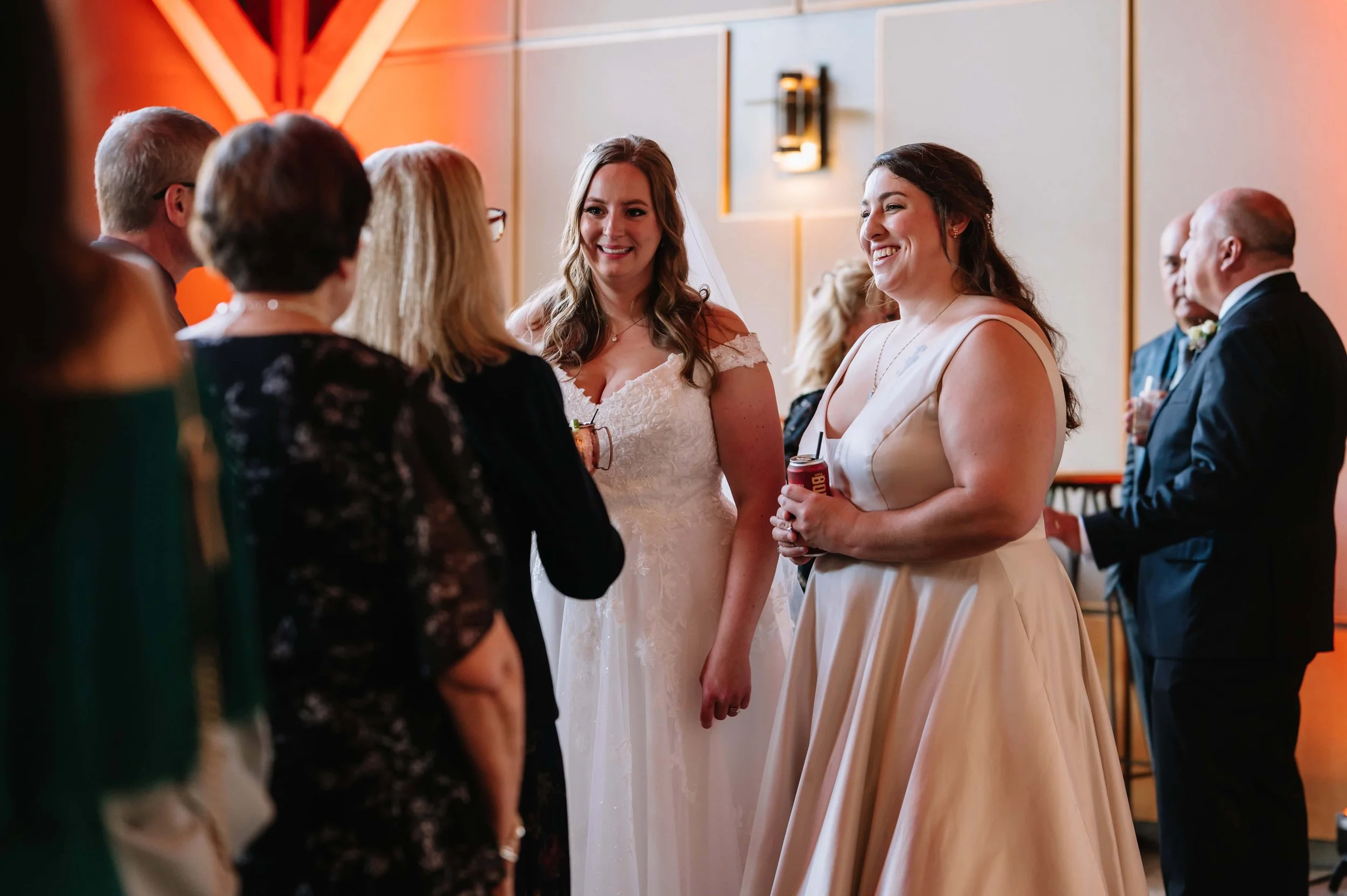 cocktail hour with the brides.jpg