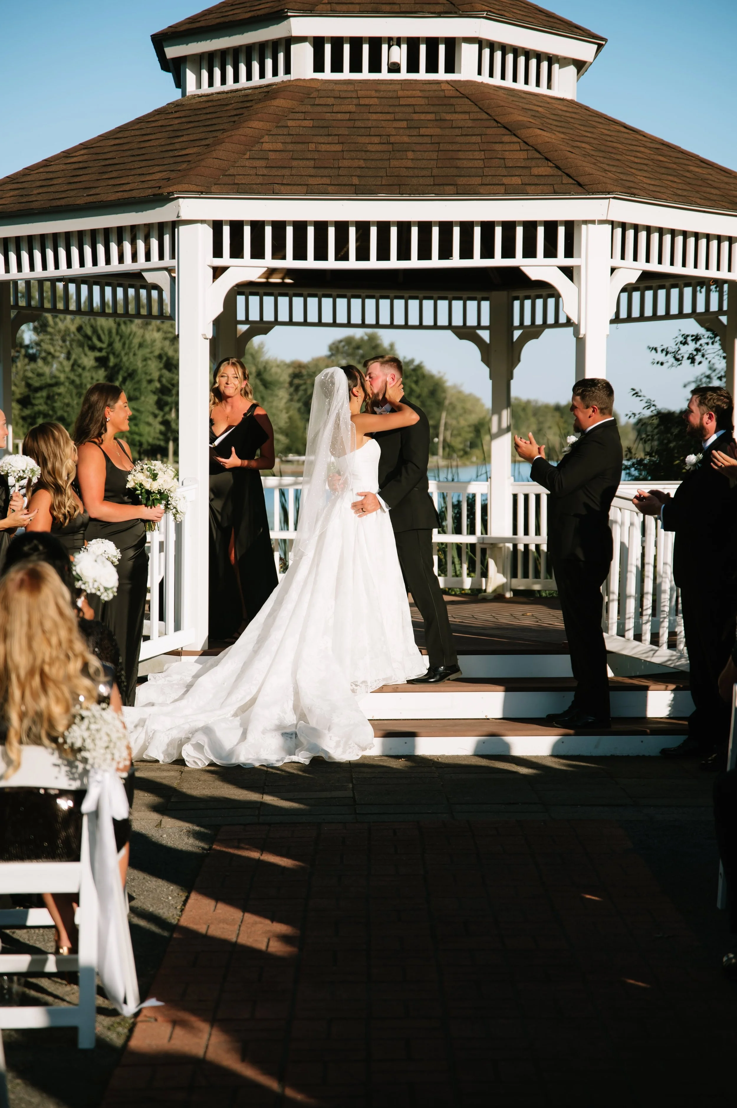 bride and groom first kiss.jpg