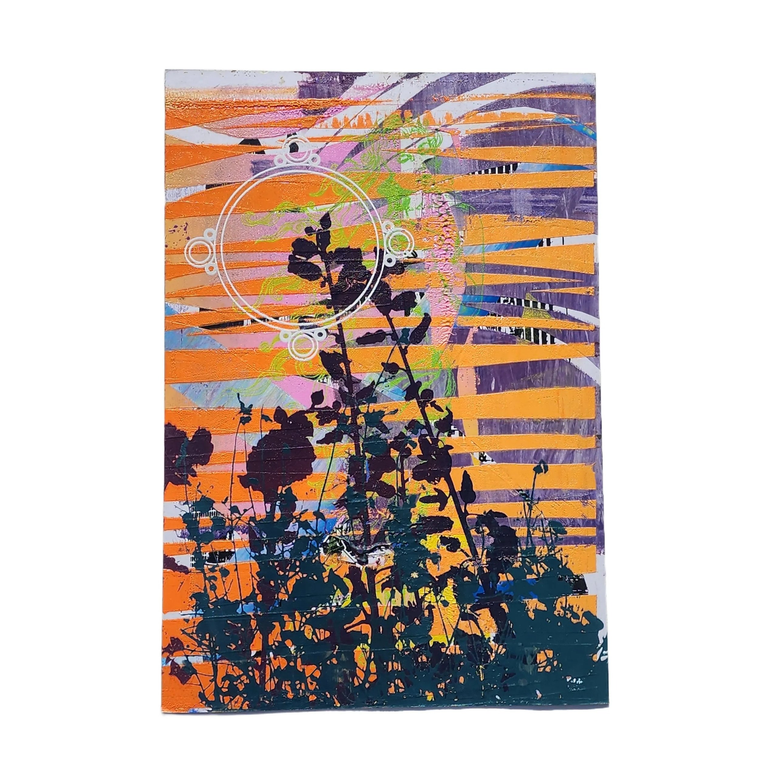 The 'Nerrivik' 13" x 19" Multi-Color, Screen printed Monoprint Poster - Gladiator Art & Apparel